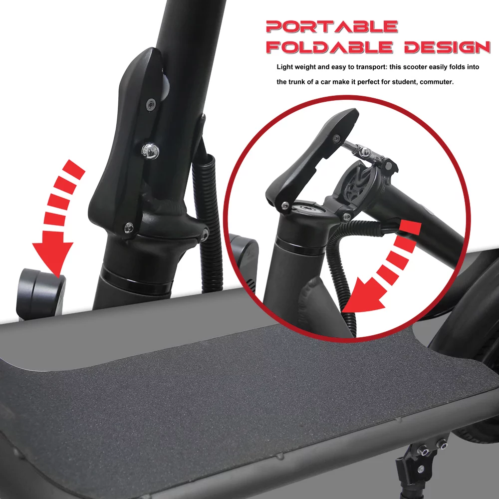 Cynetus Electric Bicycles Foldable Electric Scooter with Seat for Adults Electric Bike with Carry Basket - Womvr