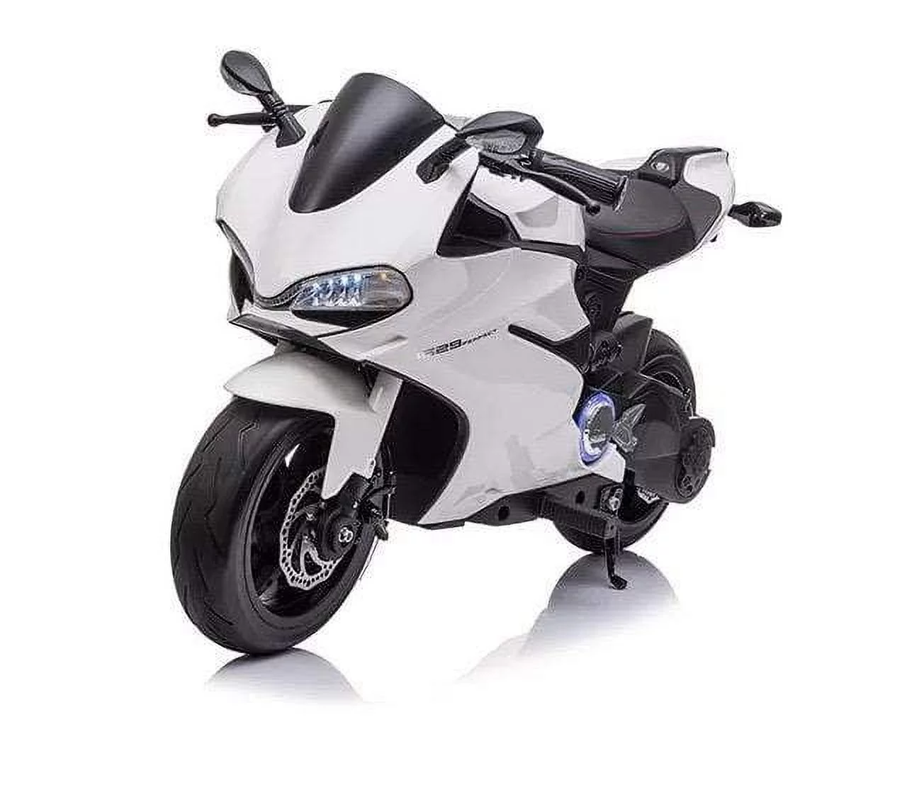 Elegant Electronix Ducati Style MP3 System Electric Mini Kids Unisex Motorcycle 24 V - Womvr