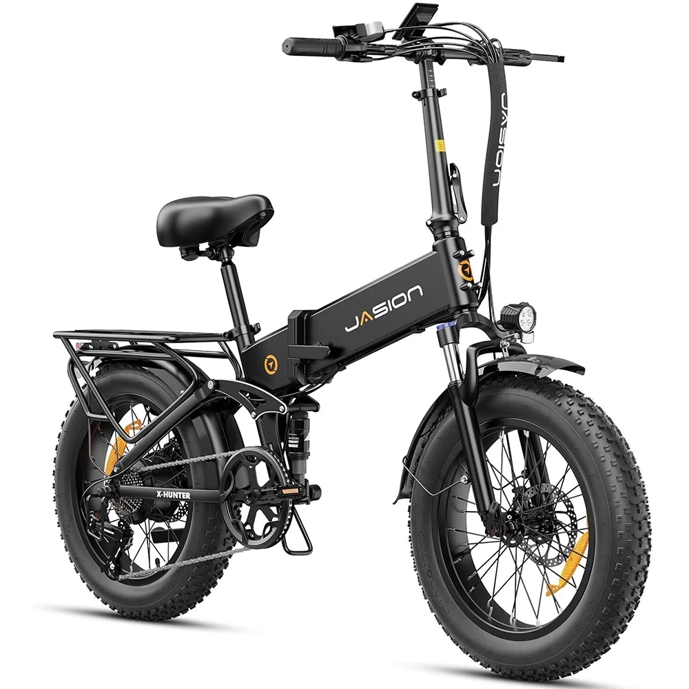 Jasion X-Hunter Electric Bike for Adults, 750W Motor Electric Bicycle with 48V 13AH Removable Battery, 20