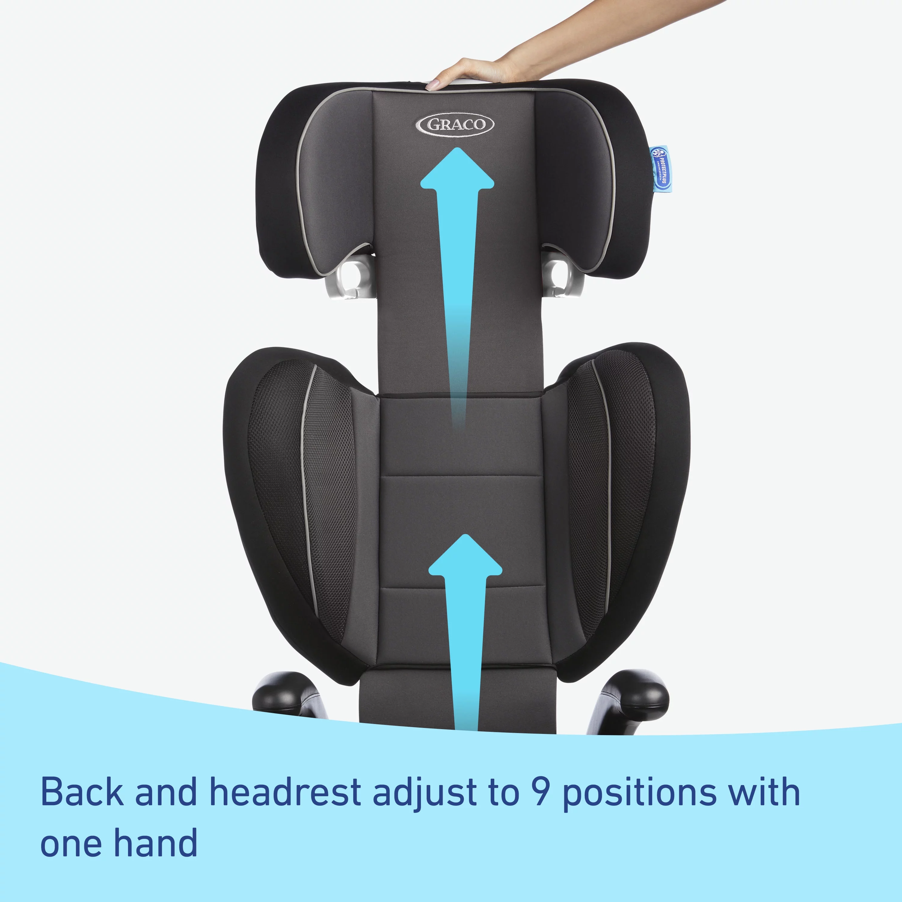 Graco TurboBooster Stretch2Fit Booster Seat, Ainsley - Womvr