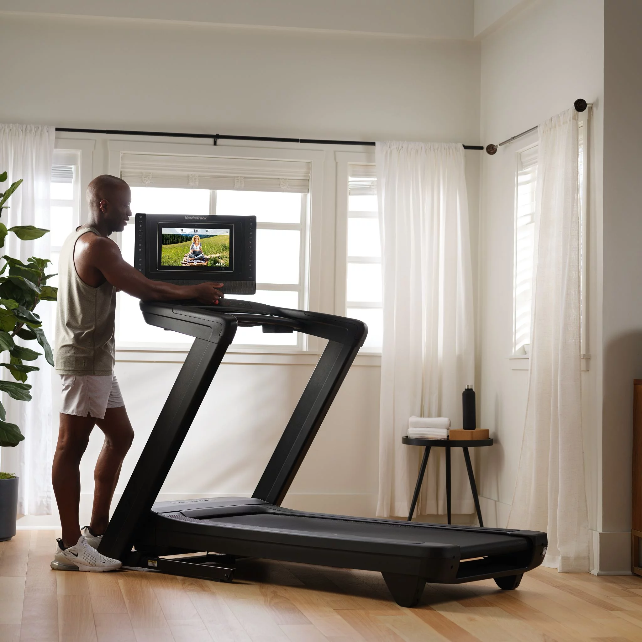 NordicTrack Commercial Series 1750; iFIT-enabled Treadmill for Running and Walking with 14” Pivoting Touchscreen - Womvr