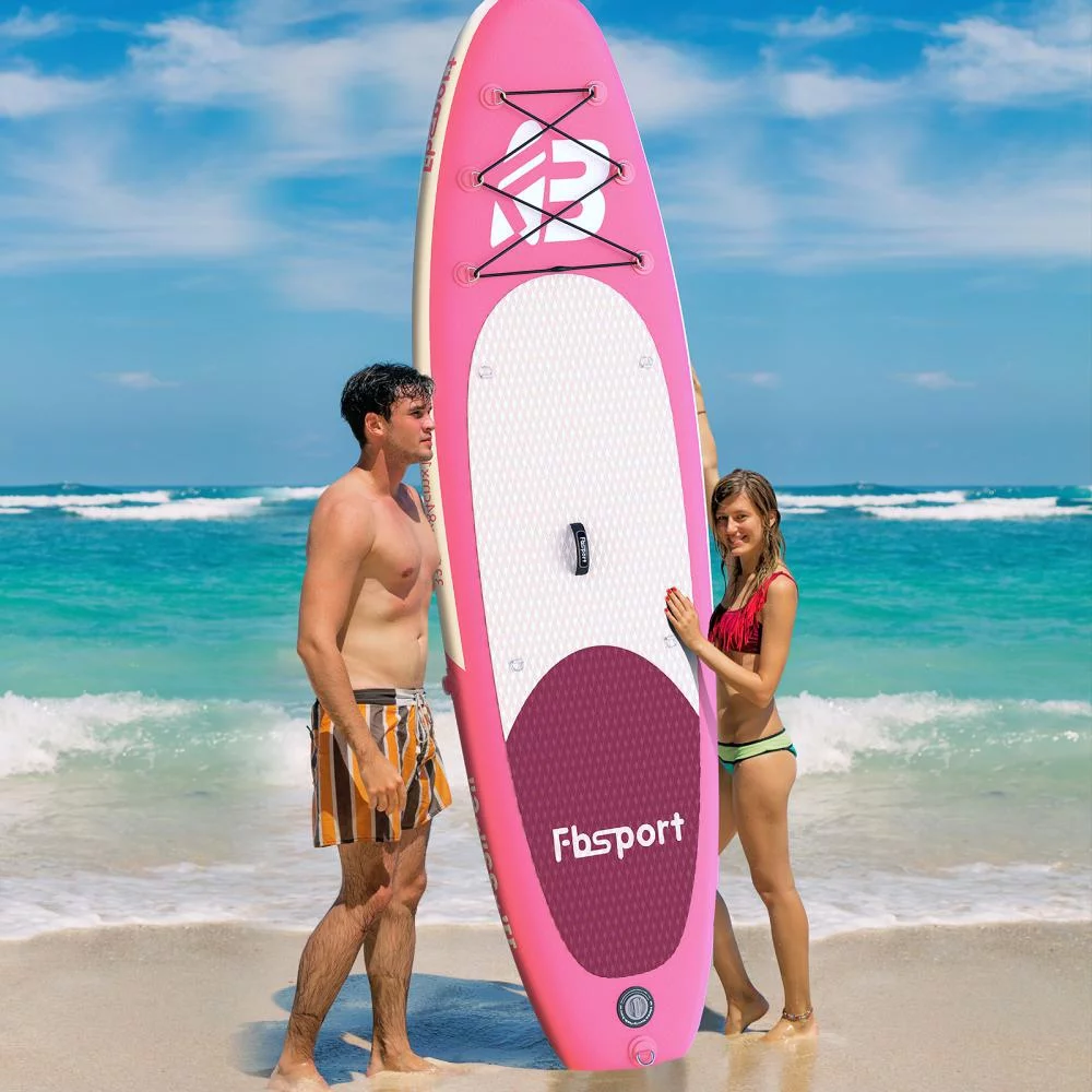 Fbsport Electric Inflatable Paddle Board, Stand UP Paddleboard 11' Length with Electric Pump SUP Accessories - Womvr