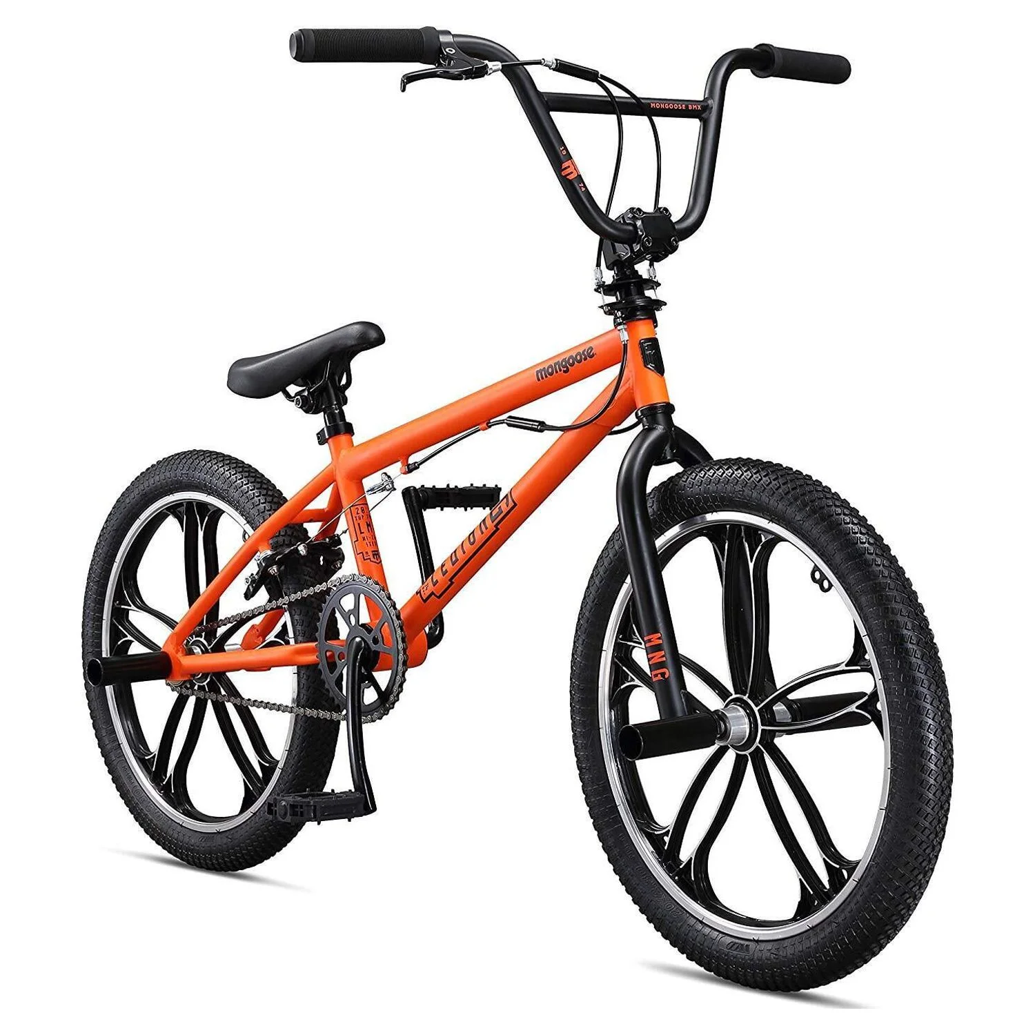 Mongoose 20 In., Legion Mag Boy's Freestyle Bicycle, Orange - Womvr