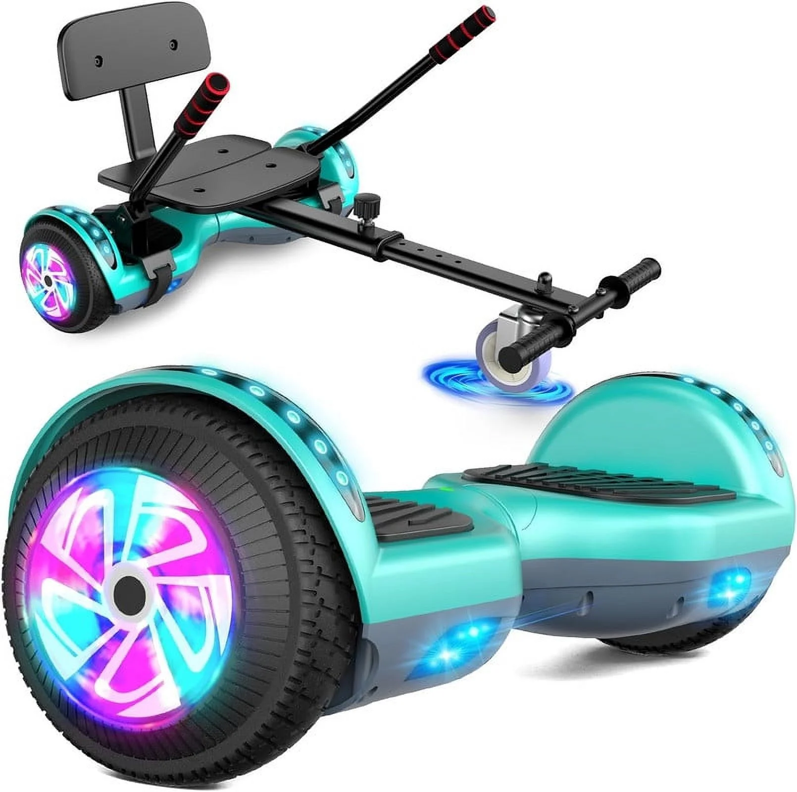 JOLEGE Hoverboard Go Kart Combo, 6.5