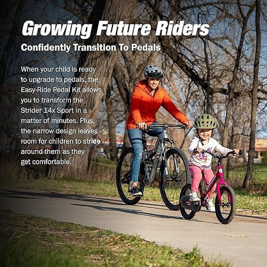 Strider - 14x Sport Balance Bike, Ages 3-7 Years, Pedal Conversion Kit Sold Separately - Awesome Blue - Womvr