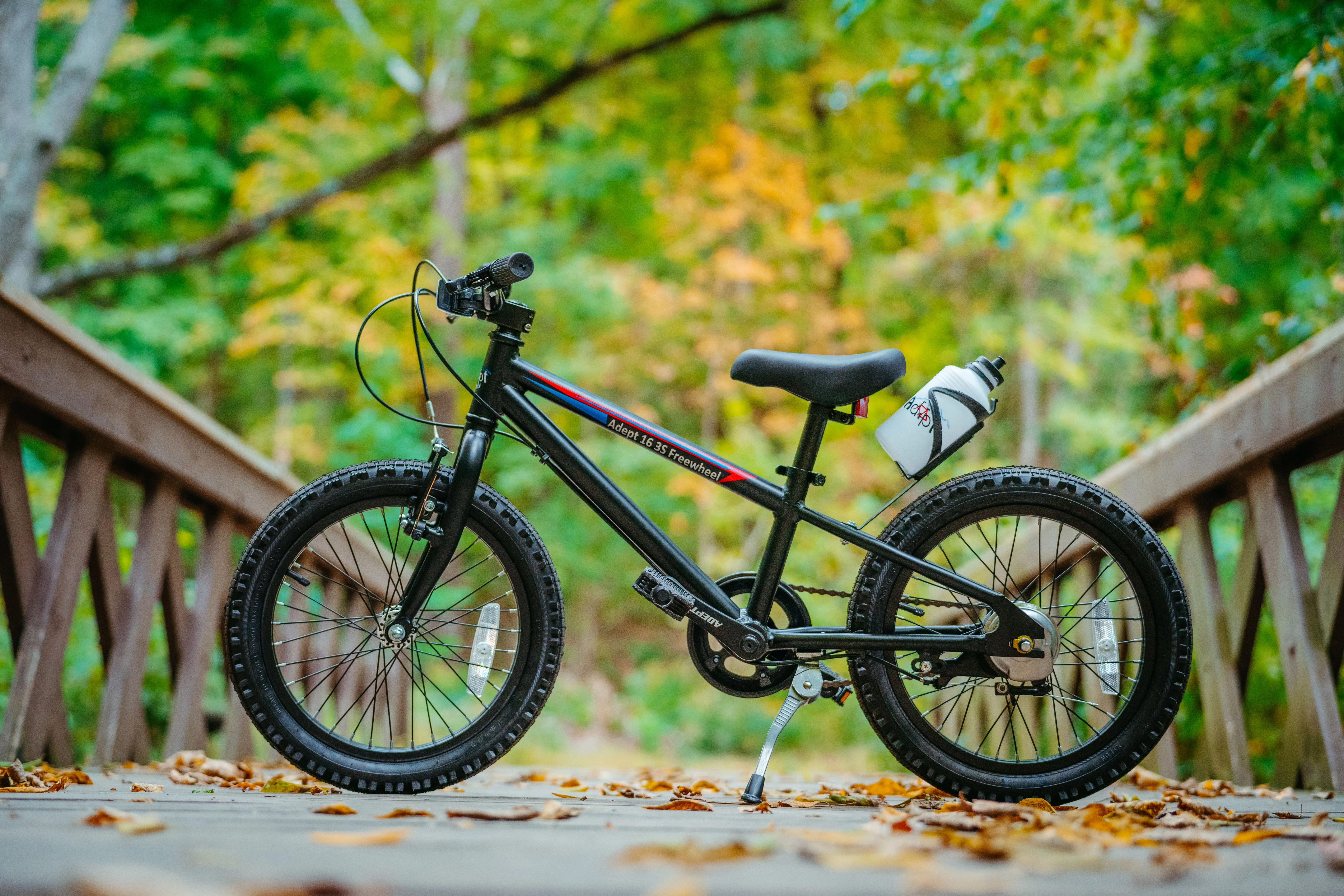 Adept 16 3S Freewheel OVERSTOCK SALE! by Adept Family brand. Lightweight 3 Speed 16 Inch Kids Bike with Shimano Internal Gears. The only 16 inch bikes with gears. 16 inch mountain bike. - Womvr