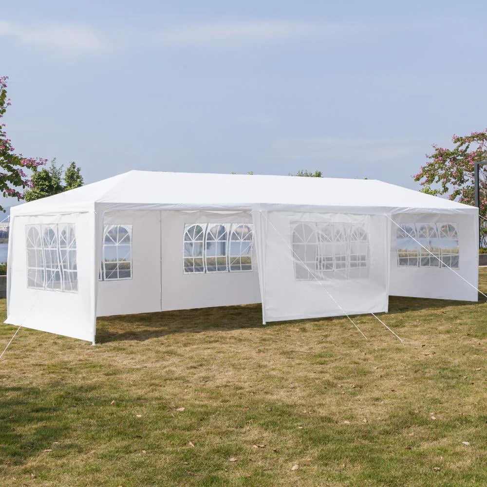 Ktaxon 10' X 30' Canopy Tent with 8 Side Walls for Party Wedding Camping and BBQ - Womvr
