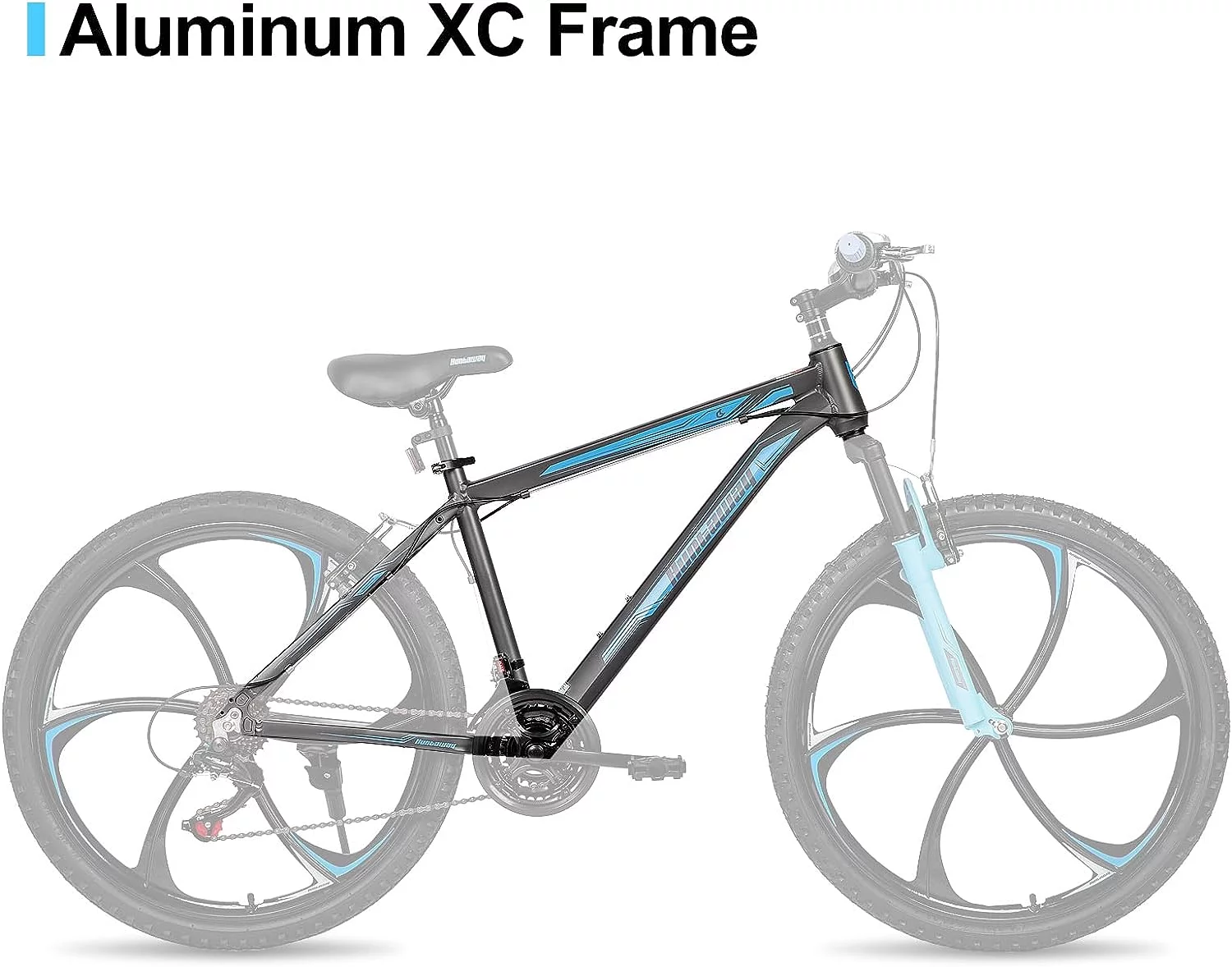 Hiland Humtway 26 inch Mountain Bike for Mens and Womens. - Womvr