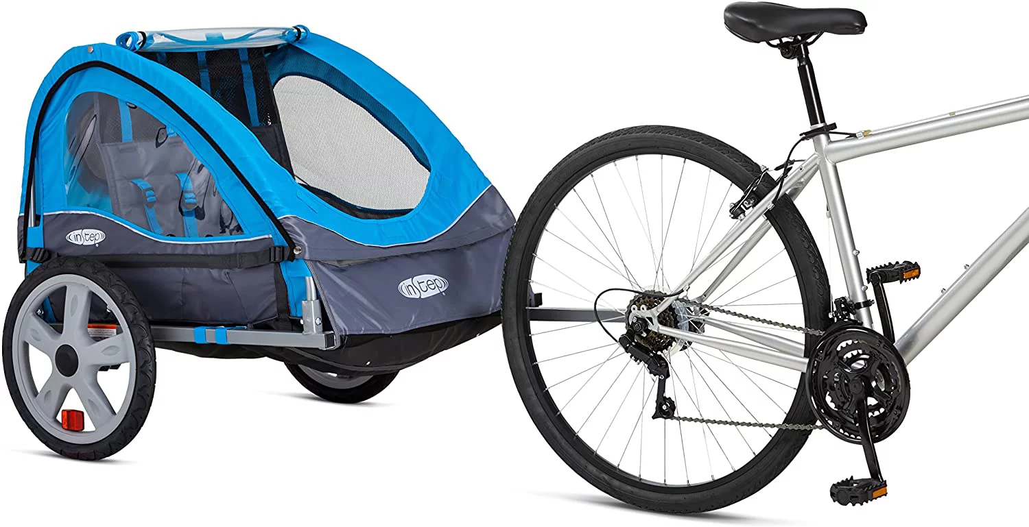 Instep Bike Trailer for Kids, Single Seat - Womvr