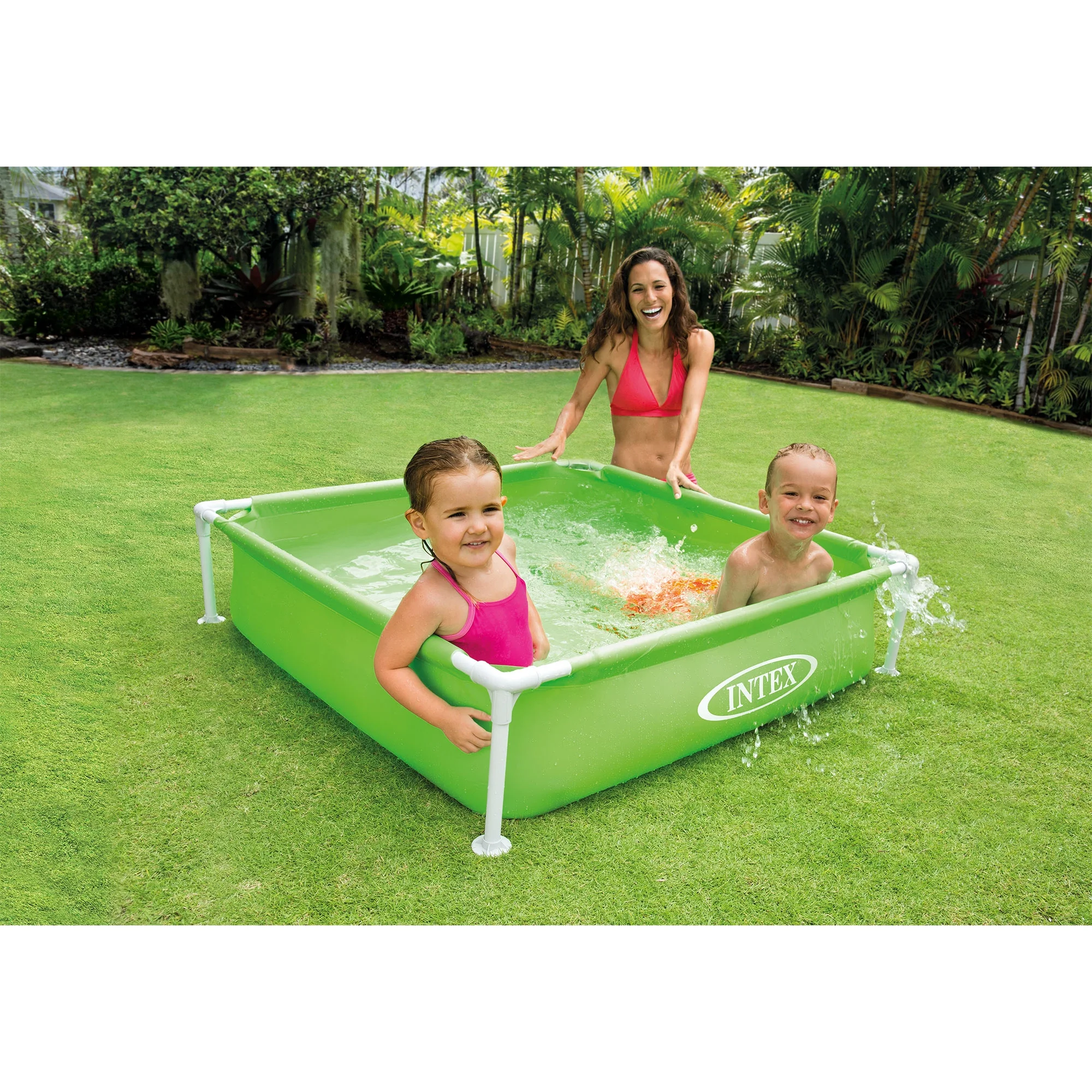 Intex Mini Frame Pool, Blue - Womvr