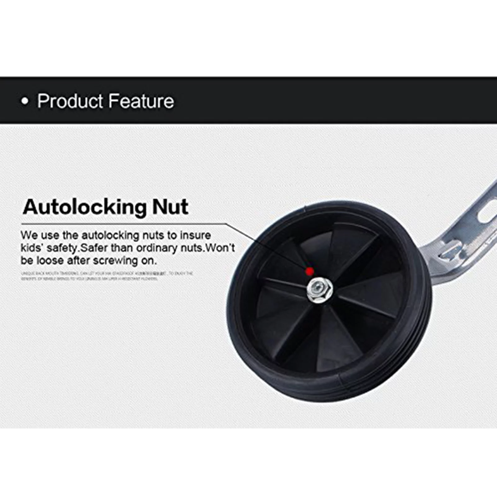 ANGGREK Kids Bicycle Training Wheels 20, 2Pcs Adjustable Training Side Wheels Stabilizer for Children 12-20 Bicycle Balance(Green), Bicycle Training Wheel - Womvr