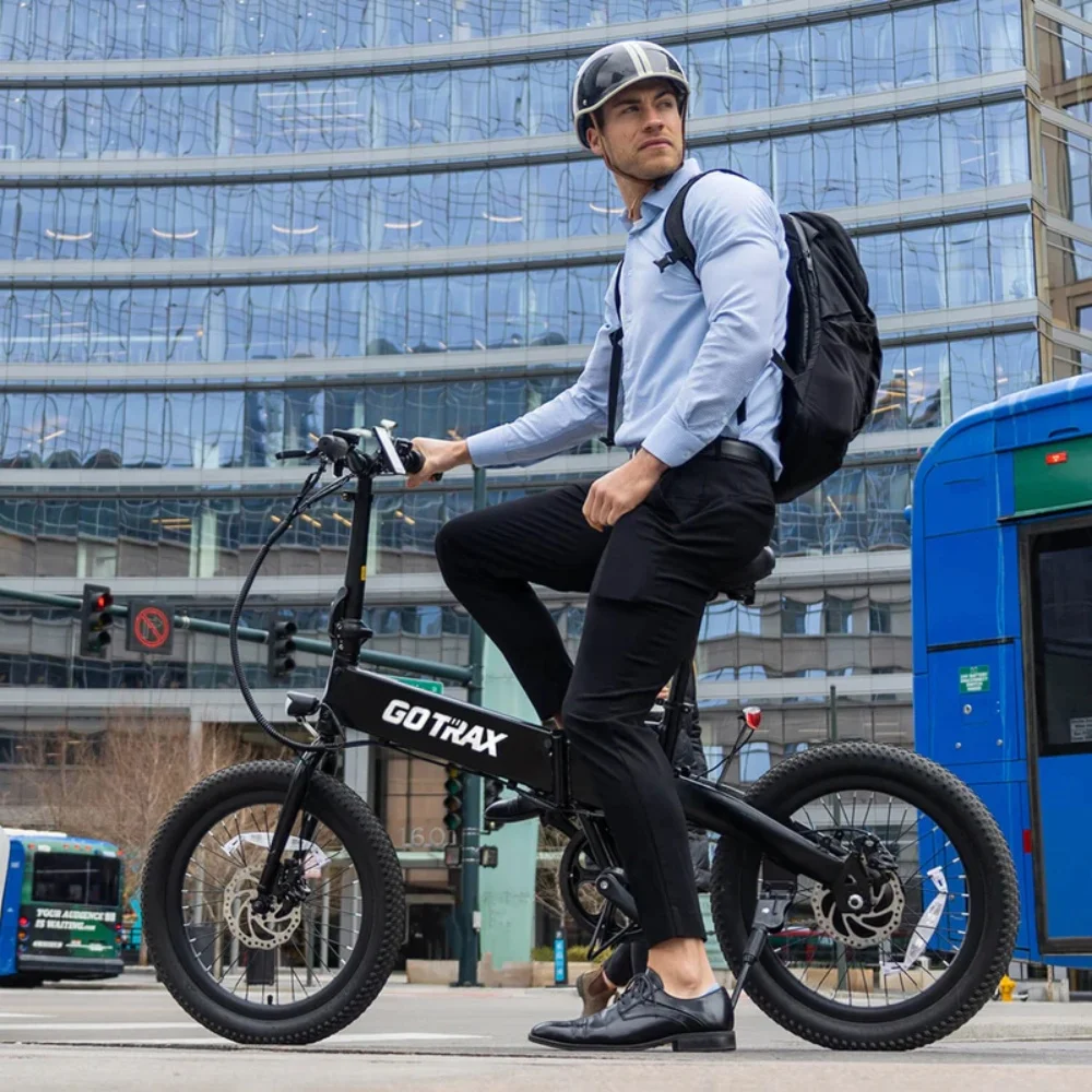 GOTRAX F1V2 Electric Bike for Adults, 350W Motor/20