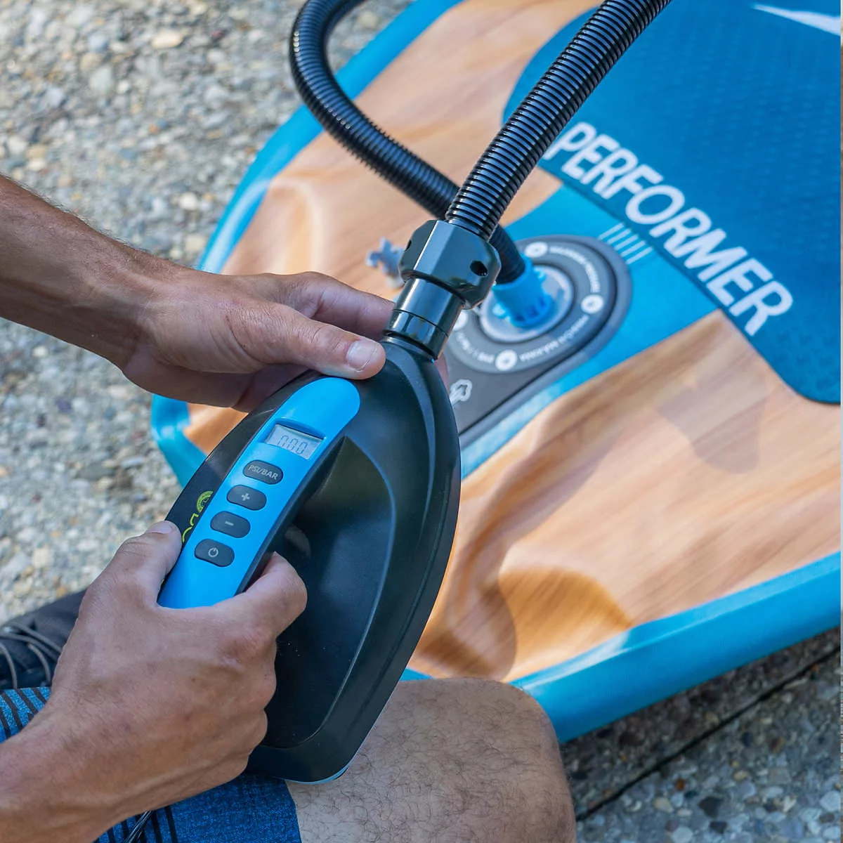 Body Glove Performer 11′ Inflatable Stand Up Paddle Board Package - Womvr