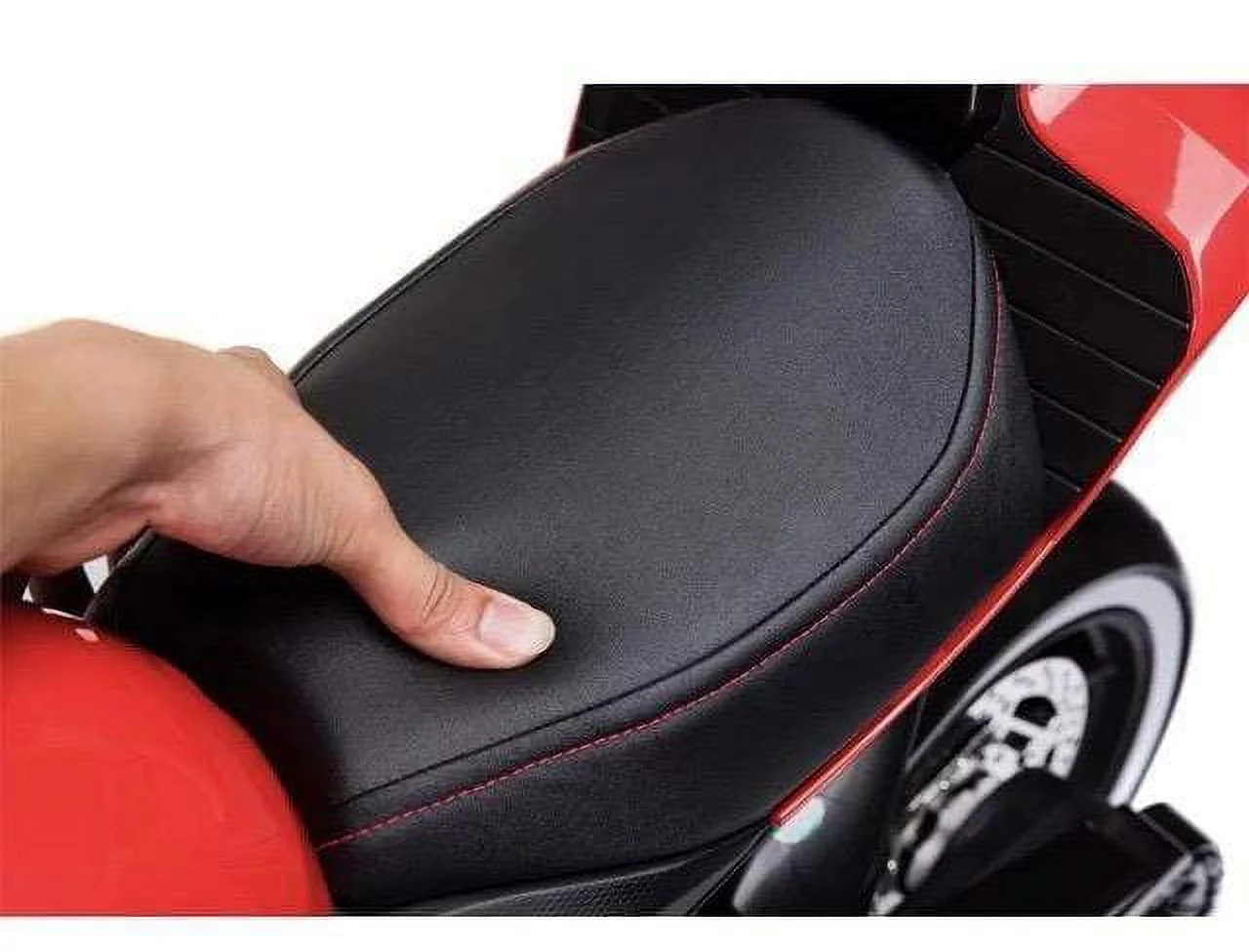 Elegant Electronix Ducati Style MP3 System Electric Mini Kids Unisex Motorcycle 24 V - Womvr