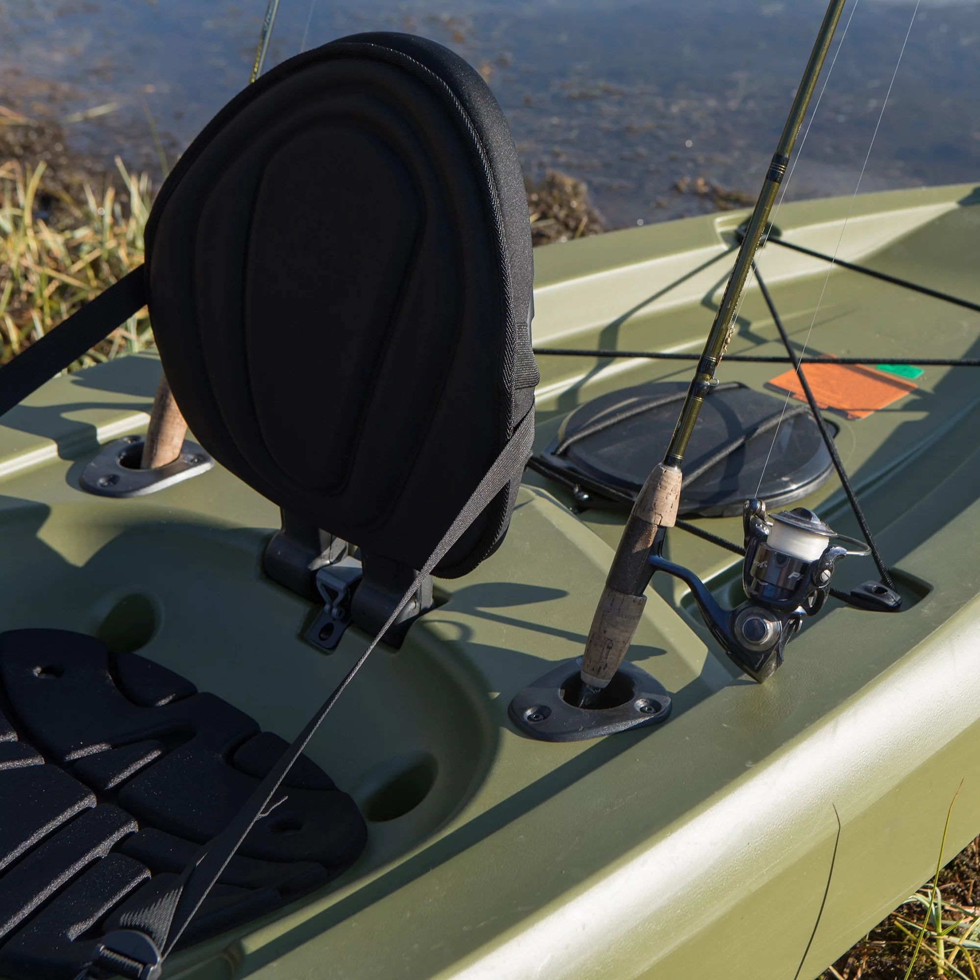 Lifetime Tamarack Angler 100 Fishing Kayak - Olive Green (90539) - Womvr