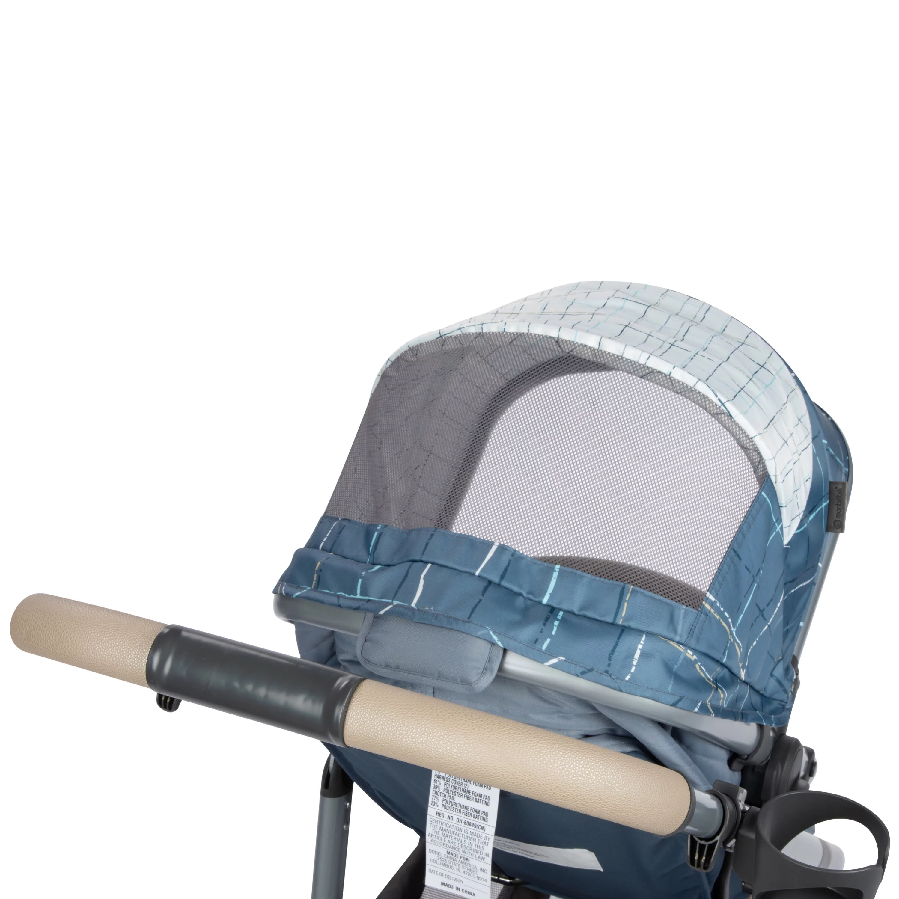 Monbebe 6-in-1 Modular Travel System, Plaid - Womvr