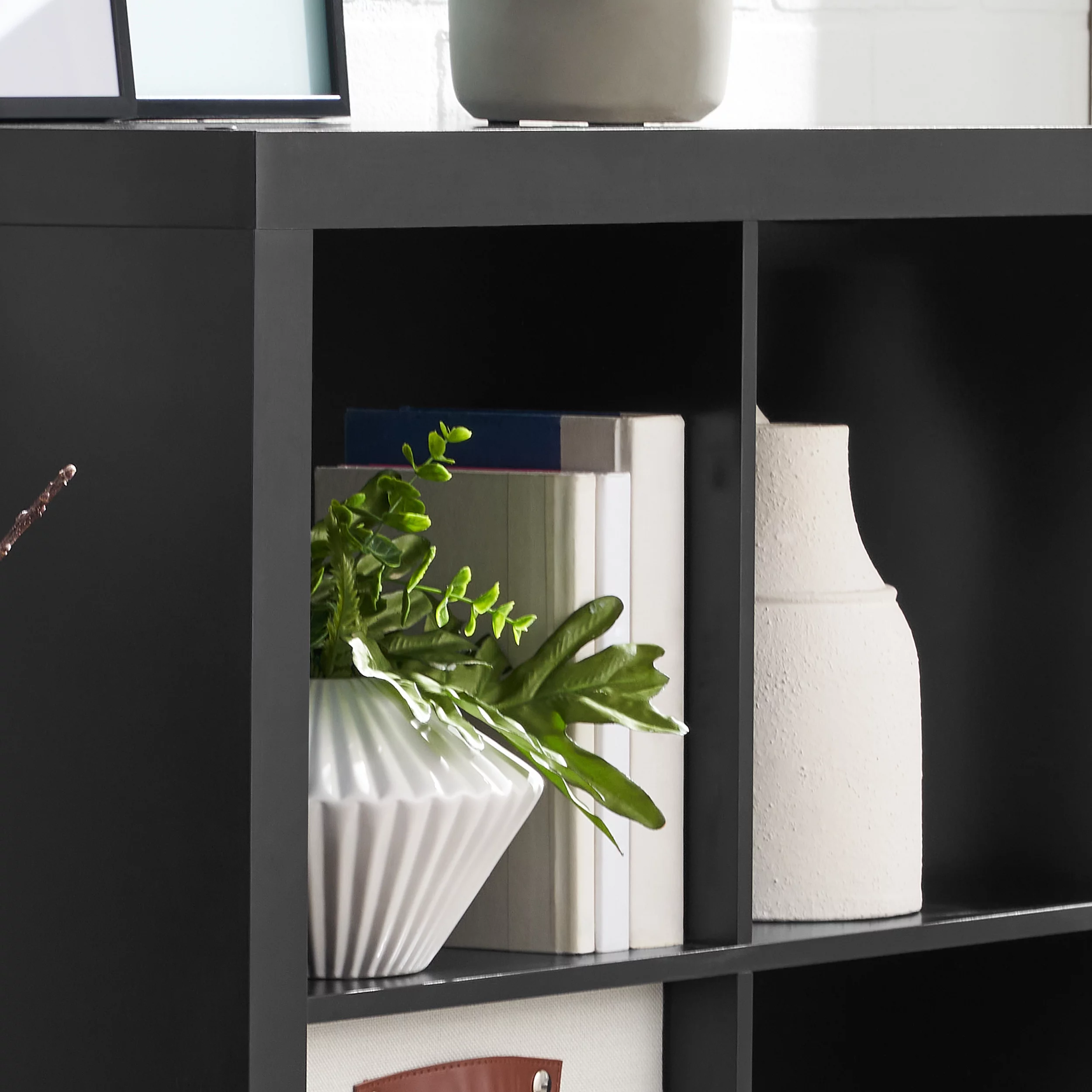Better Homes & Gardens 9-Cube Storage Organizer, Natural - Womvr