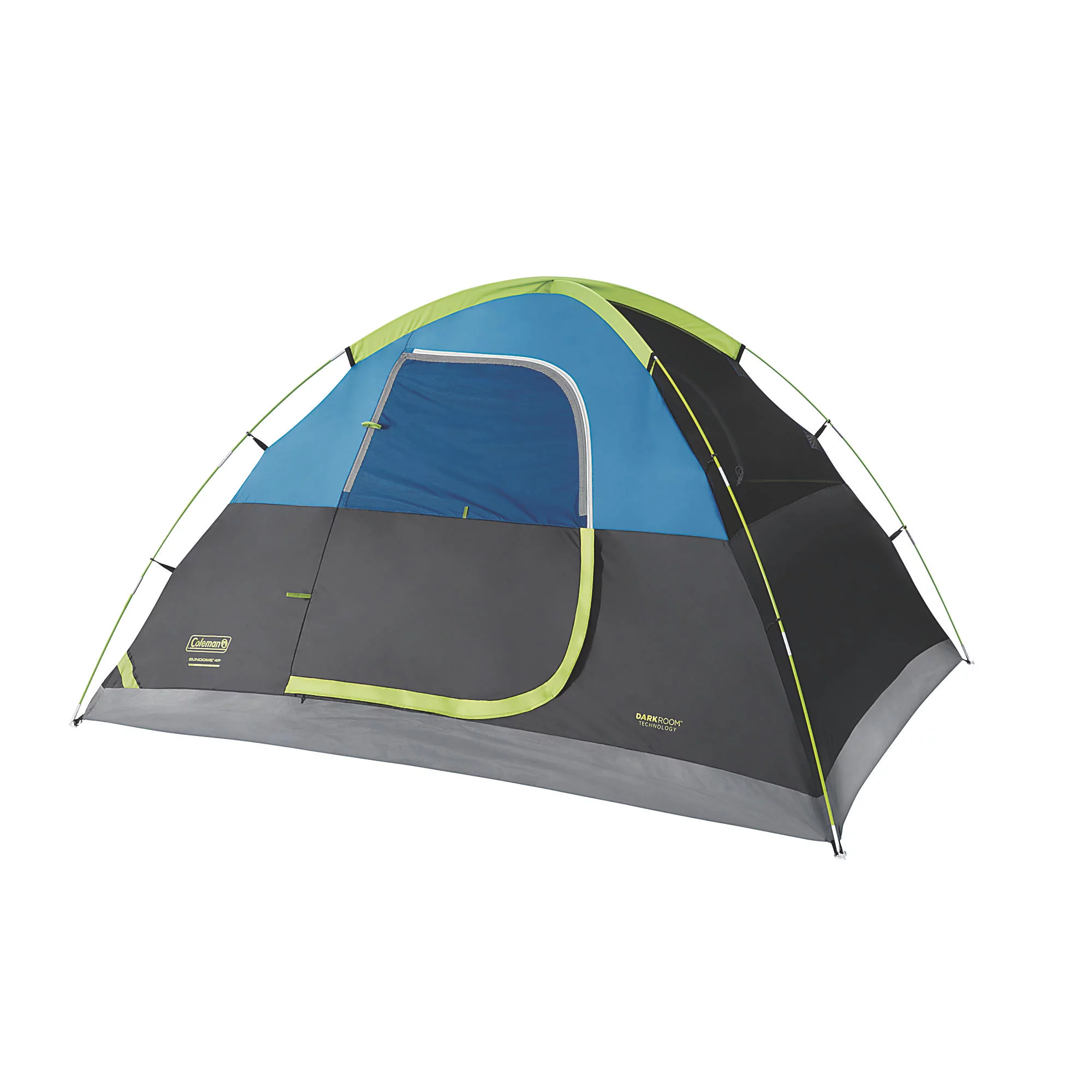 Coleman 4-Person Sundome Dark Room Dome Camping Tent with Easy Setup - Womvr