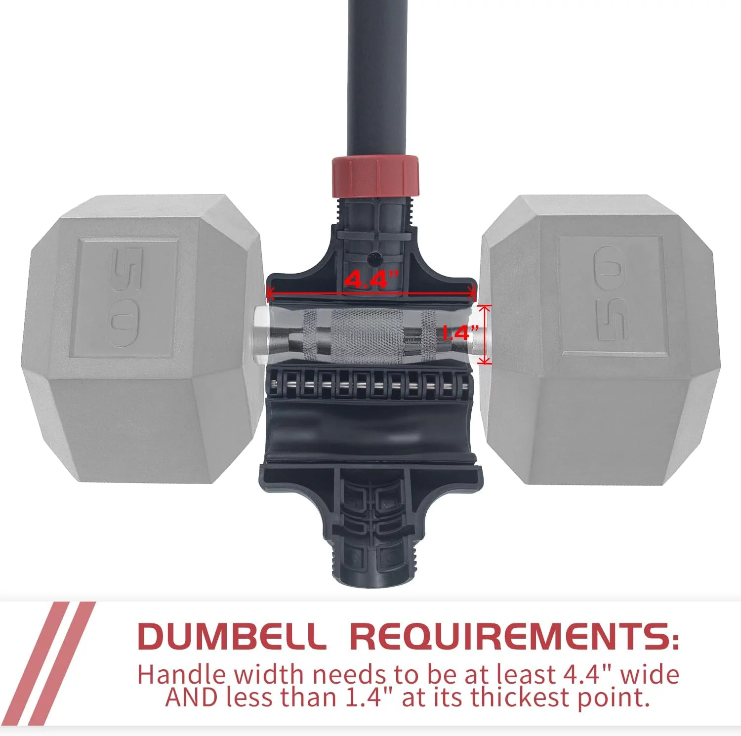 Dumbbell Barbell Converter,Weight Lifting Bar,Adjustable Barbell-Home Gym Accessories-Workout Gifts,Dumbbell to Barbell Converter��8-200LB�� - Womvr