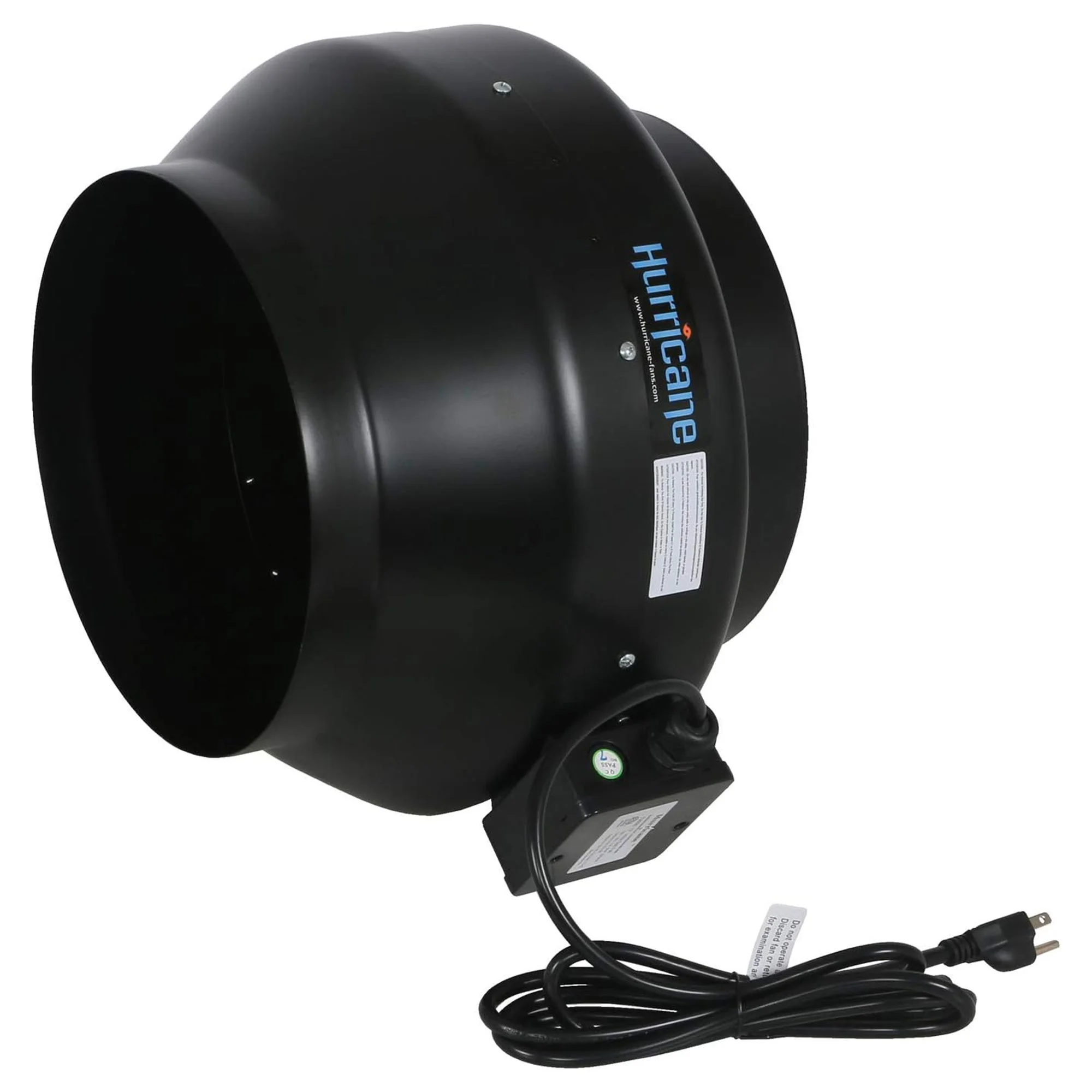 Hurricane Supreme 18 Inch Oscillating Wall Mount Fan, White - Womvr