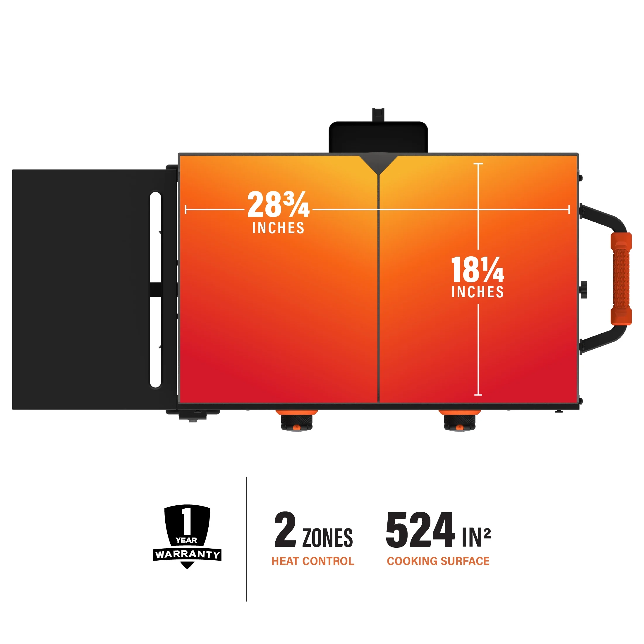 Blackstone Adventure Ready 2-Burner 28” Propane Griddle with Omnivore Griddle Plate - Womvr