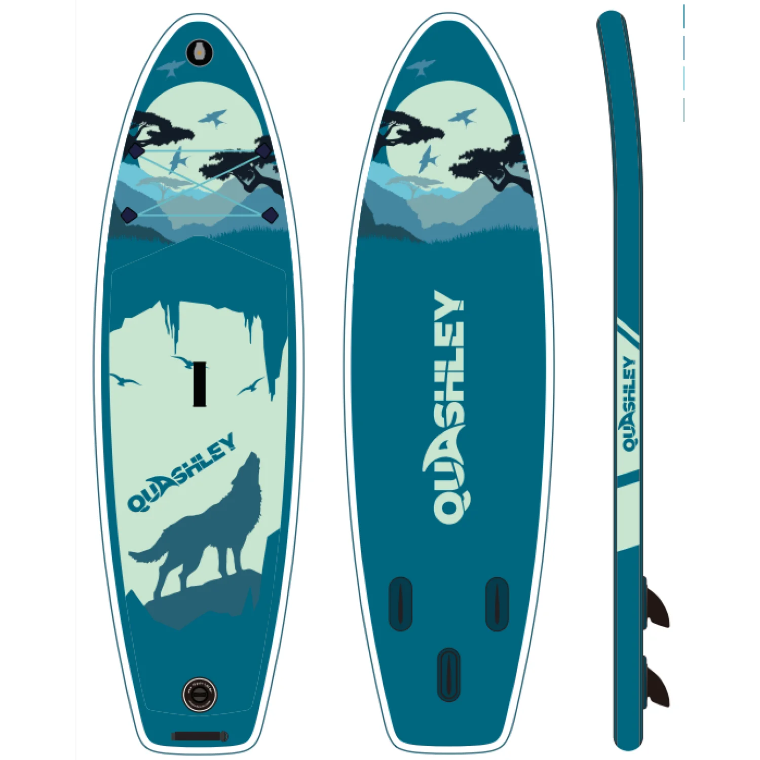 Holaki Inflatable Stand Up Paddle Board 9.9'x33