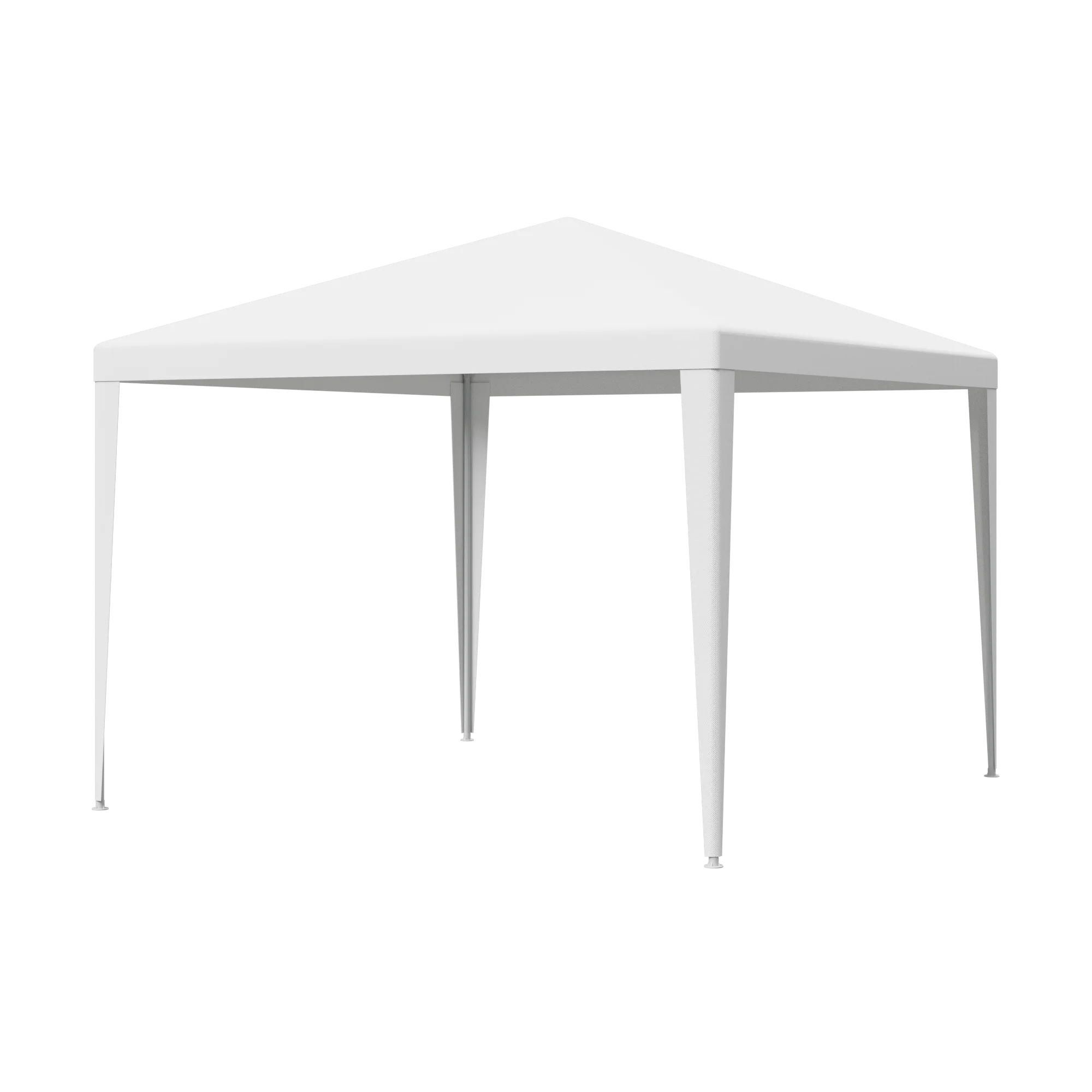 ZENSTYLE Patio Wedding Party Tent Set White Waterproof Canopy - 10 x 30' White - Womvr