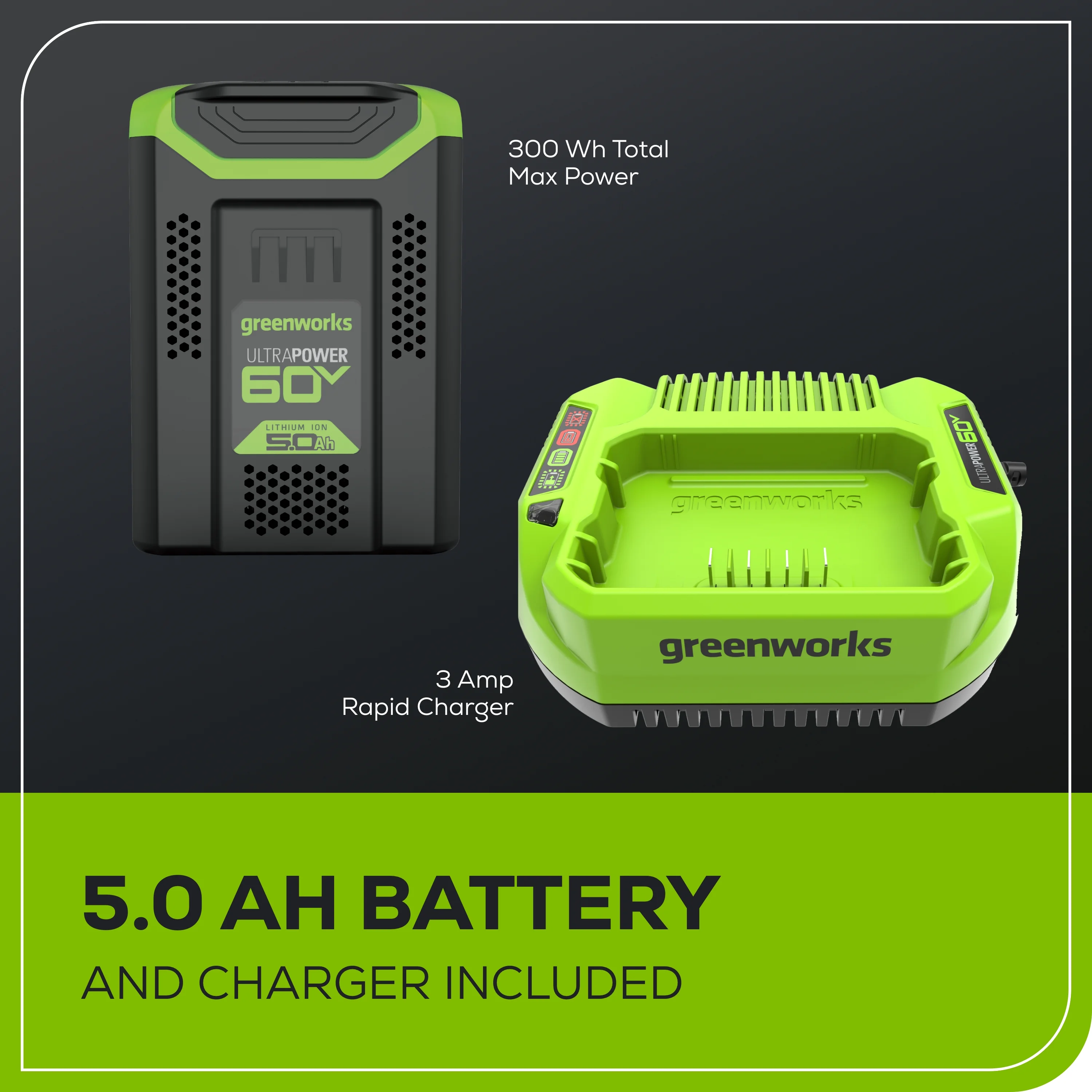 Greenworks 60V 21