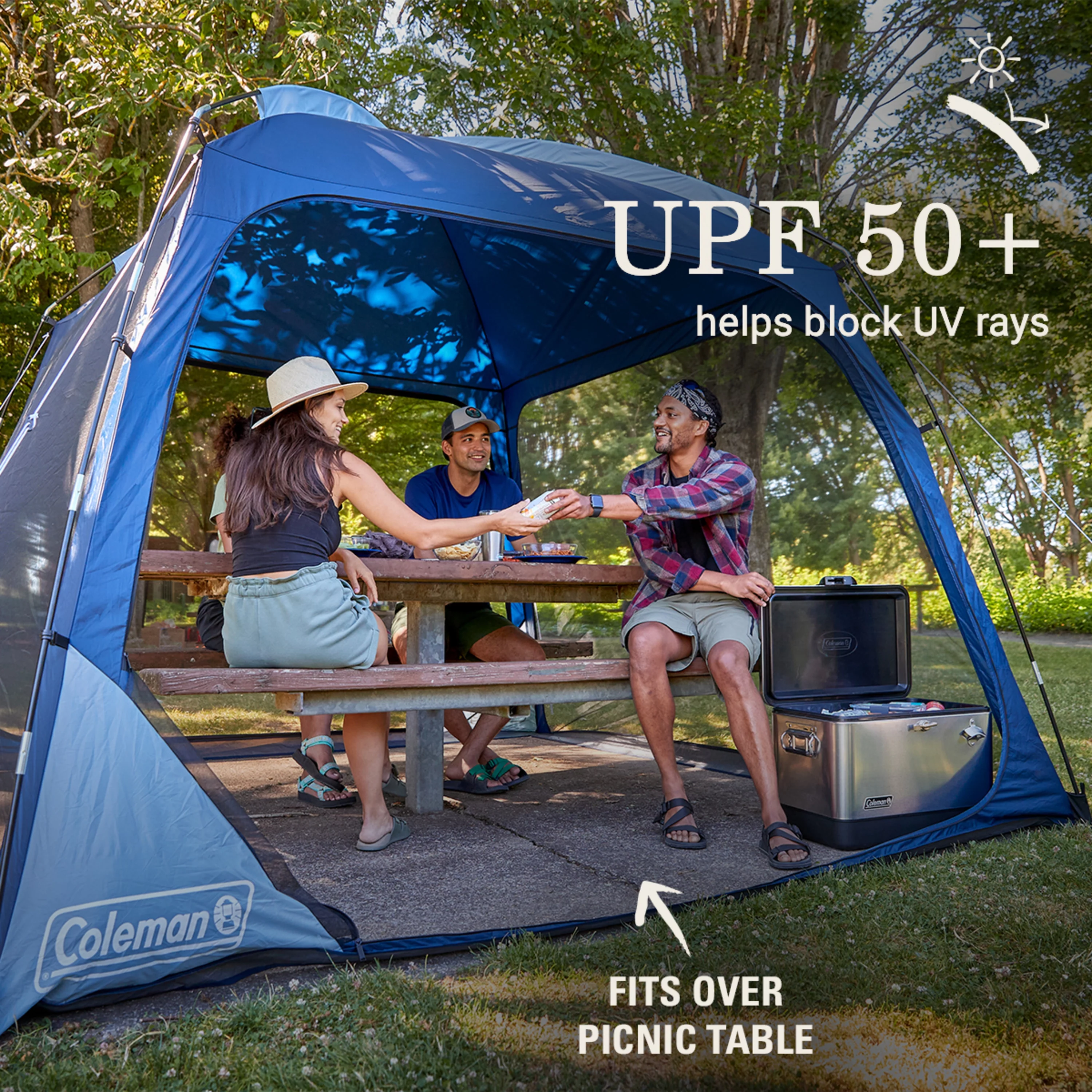 Coleman Skyshade 8 x 8 Screen Dome Tent - Womvr