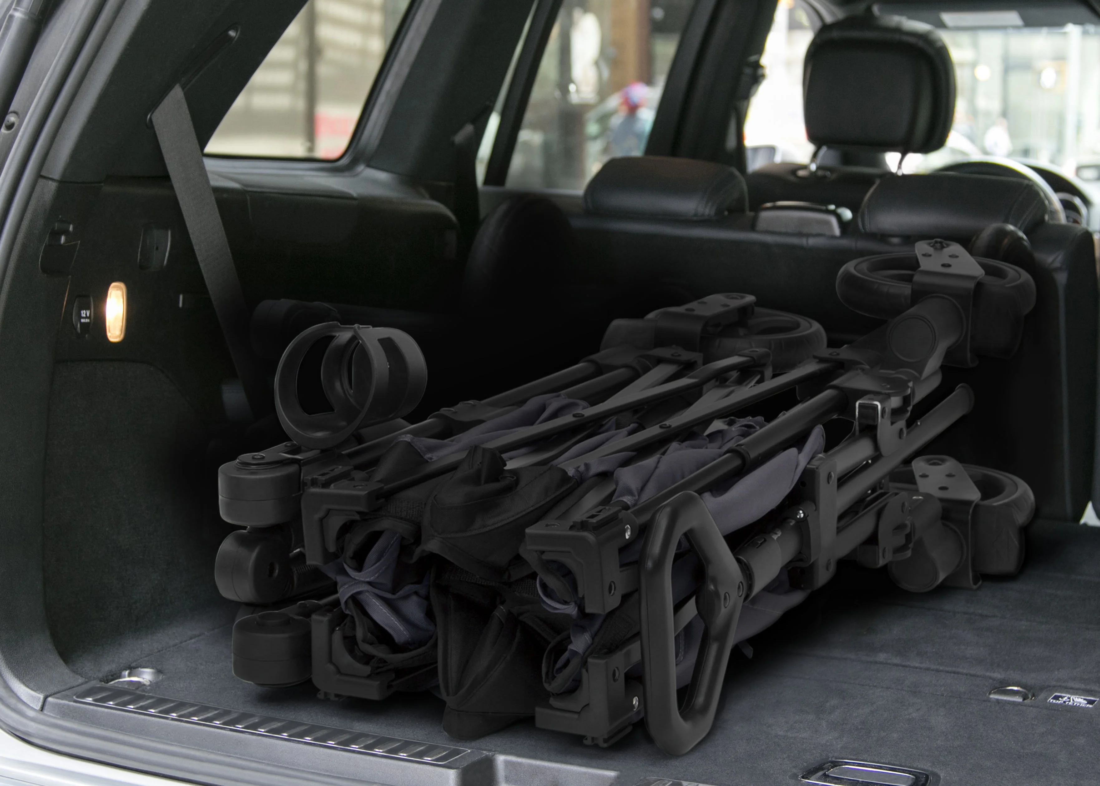 Delta Children Adventure Stroller Wagon, Grey/Black - Womvr