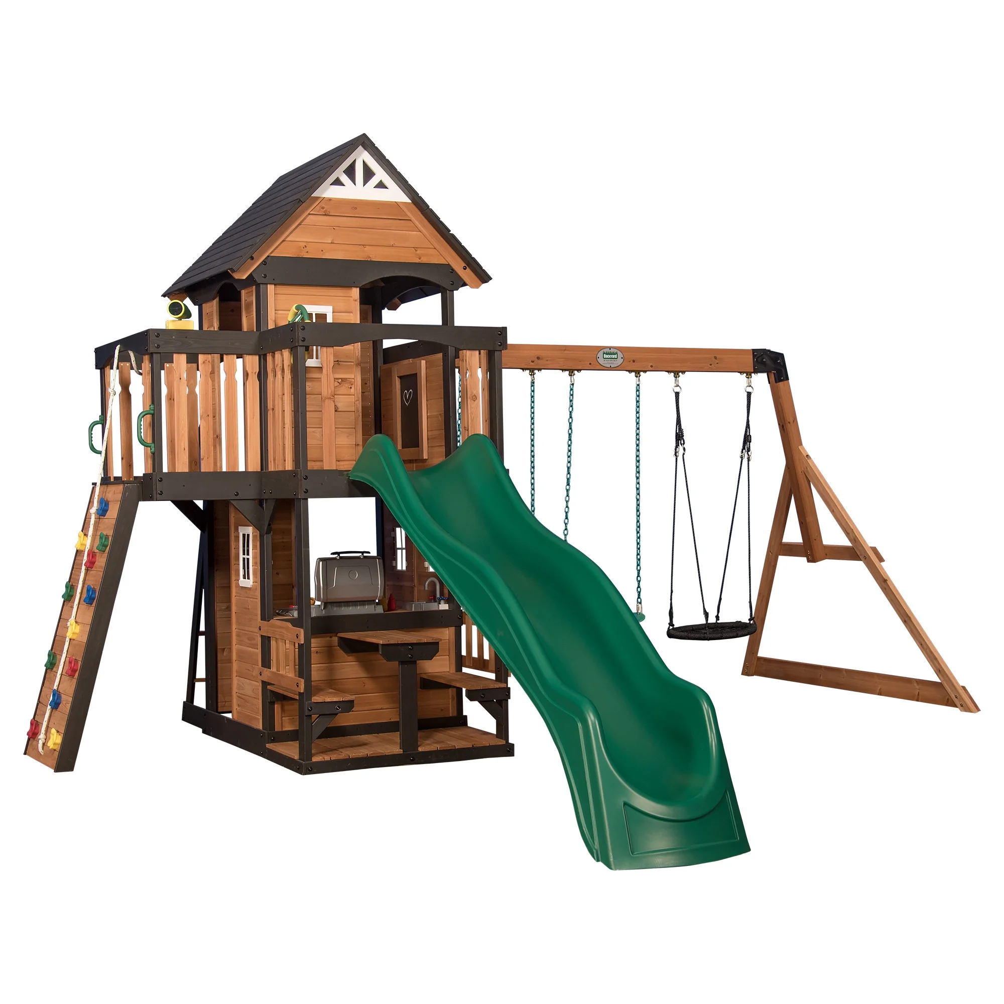 Backyard Discovery Canyon Creek Swing Set - Womvr