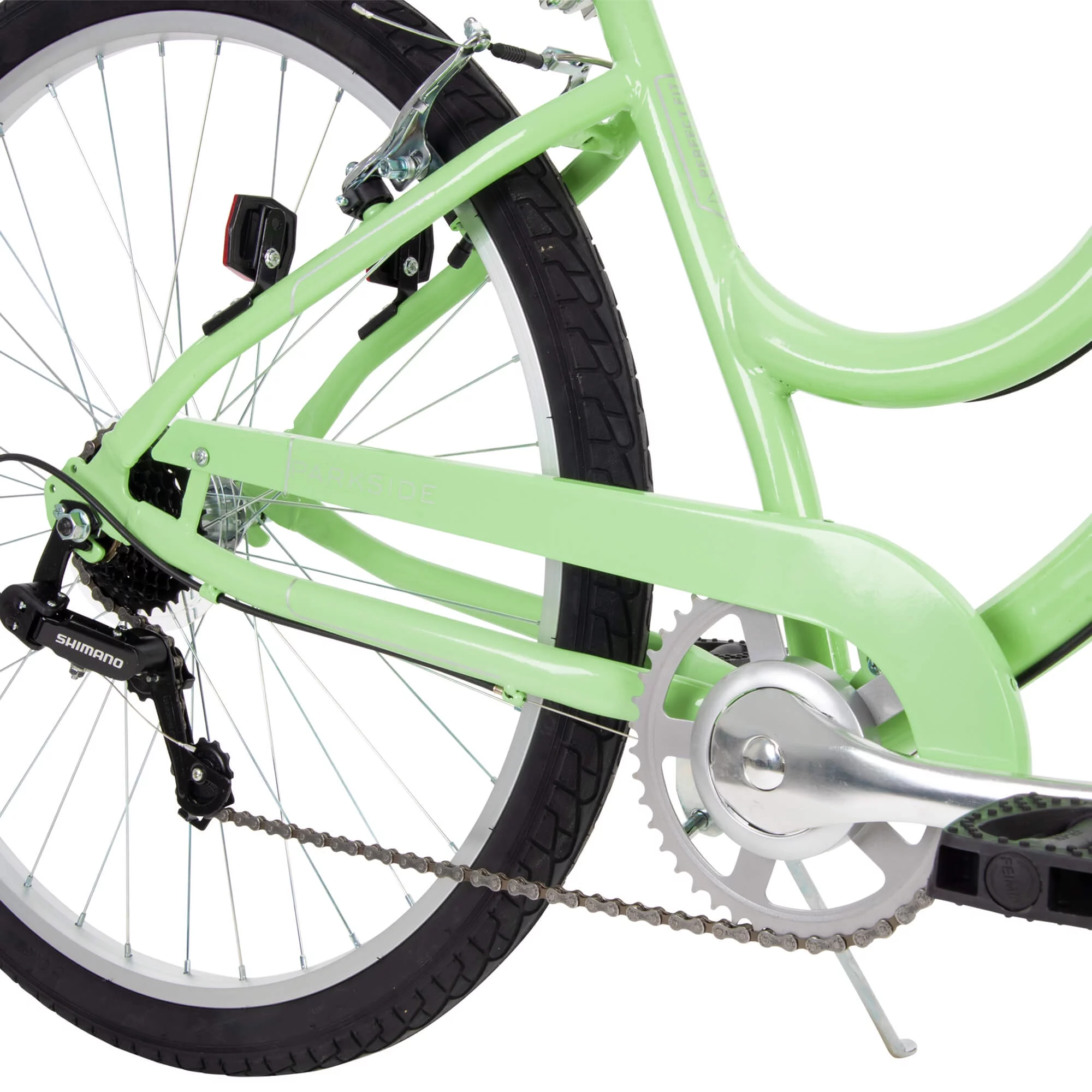 Huffy 27.5 in. Parkside Women's Comfort Bike with Perfect Fit Frame, Ages 13+ Years, Mint - Womvr