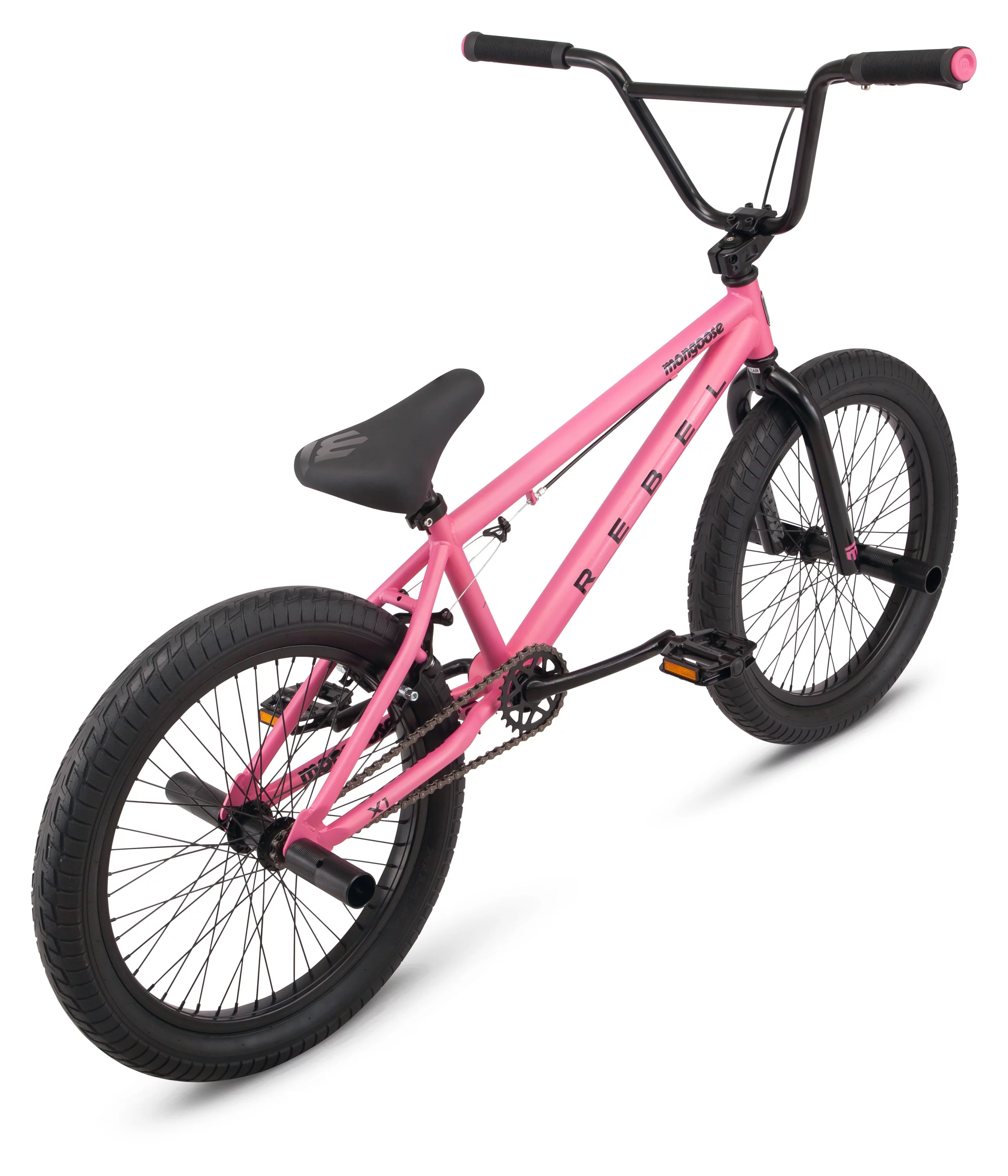 Mongoose Rebel X1 BMX Bike, 20in. Wheels, Boys/Girls, Gray - Womvr