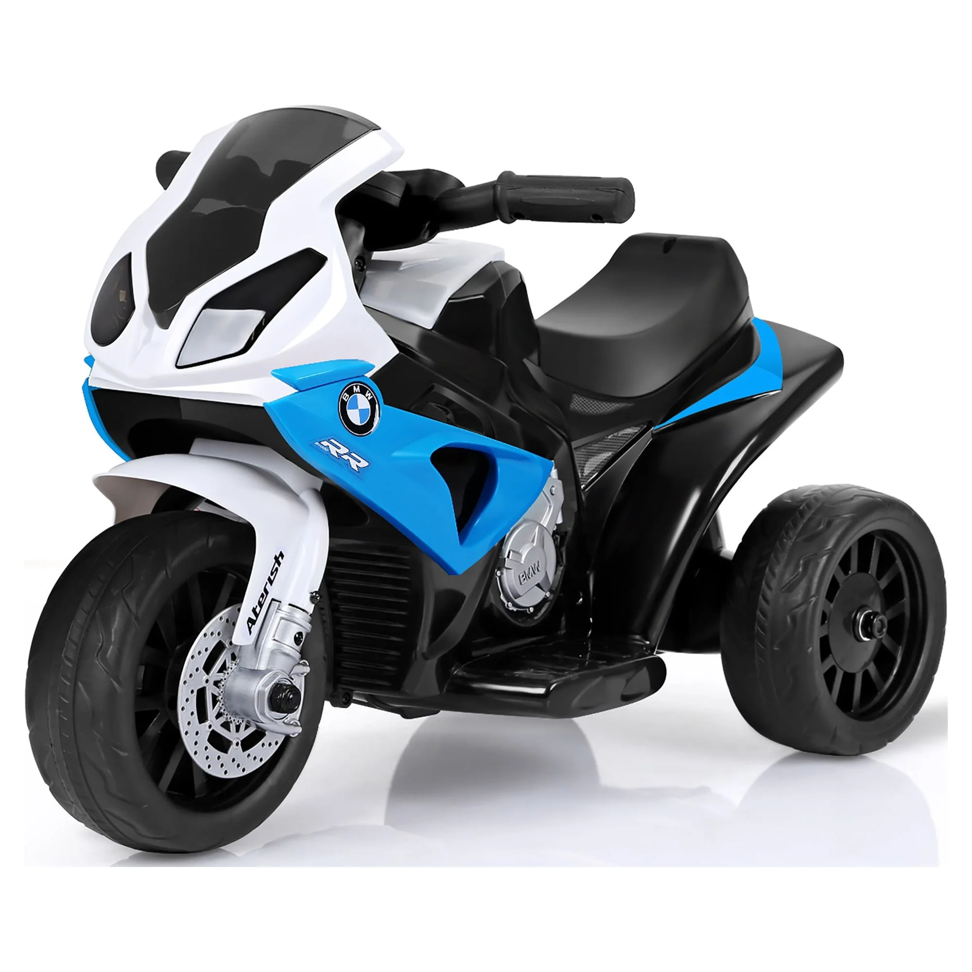 Costway Kids Ride On Motorcycle BMW Licensed 6V Electric 3 Wheels Bicycle with Music & Light (Suitable for 18-36 Months Age) - Womvr