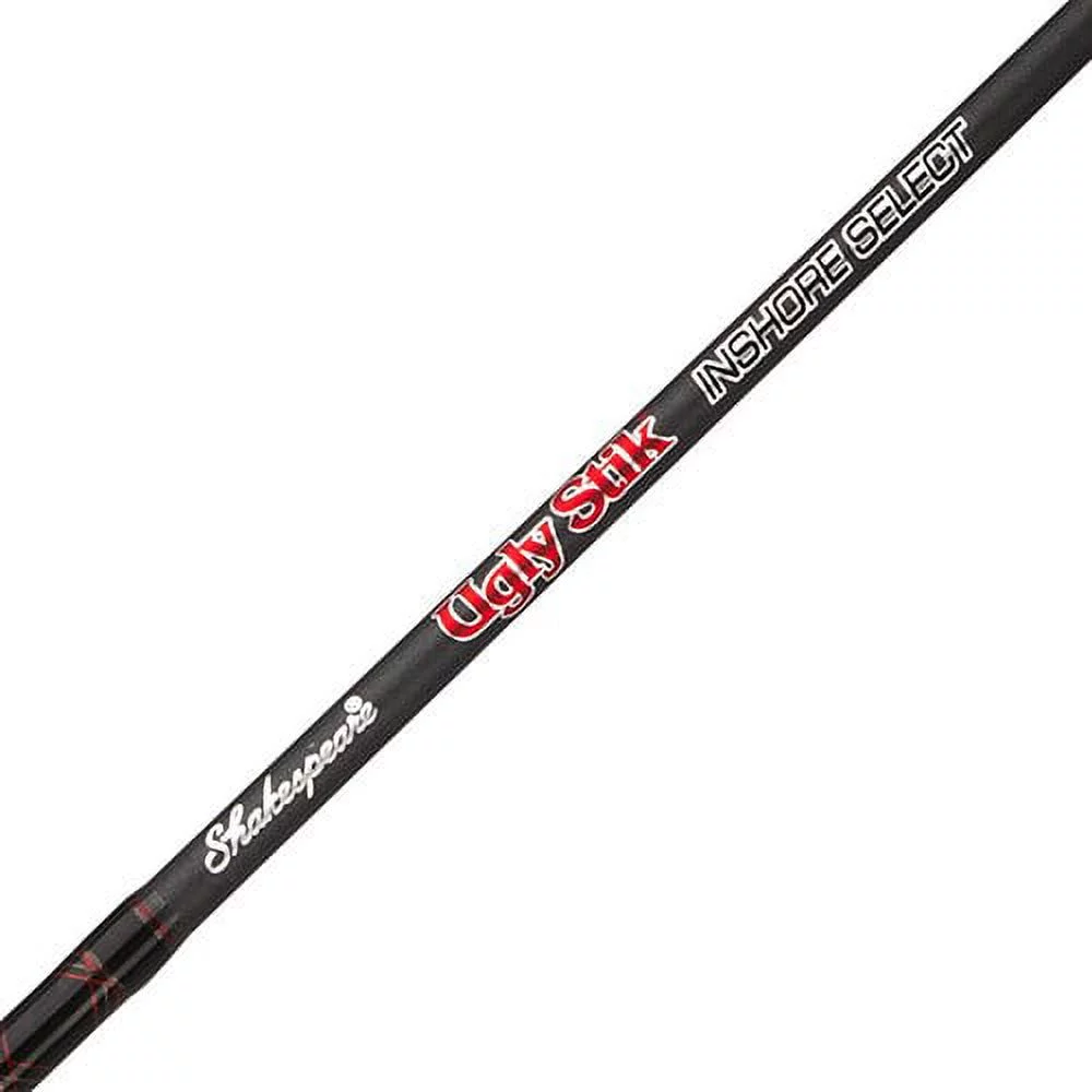 Ugly Stik 7' Inshore Select Spinning Rod, One Piece Inshore Rod - Womvr