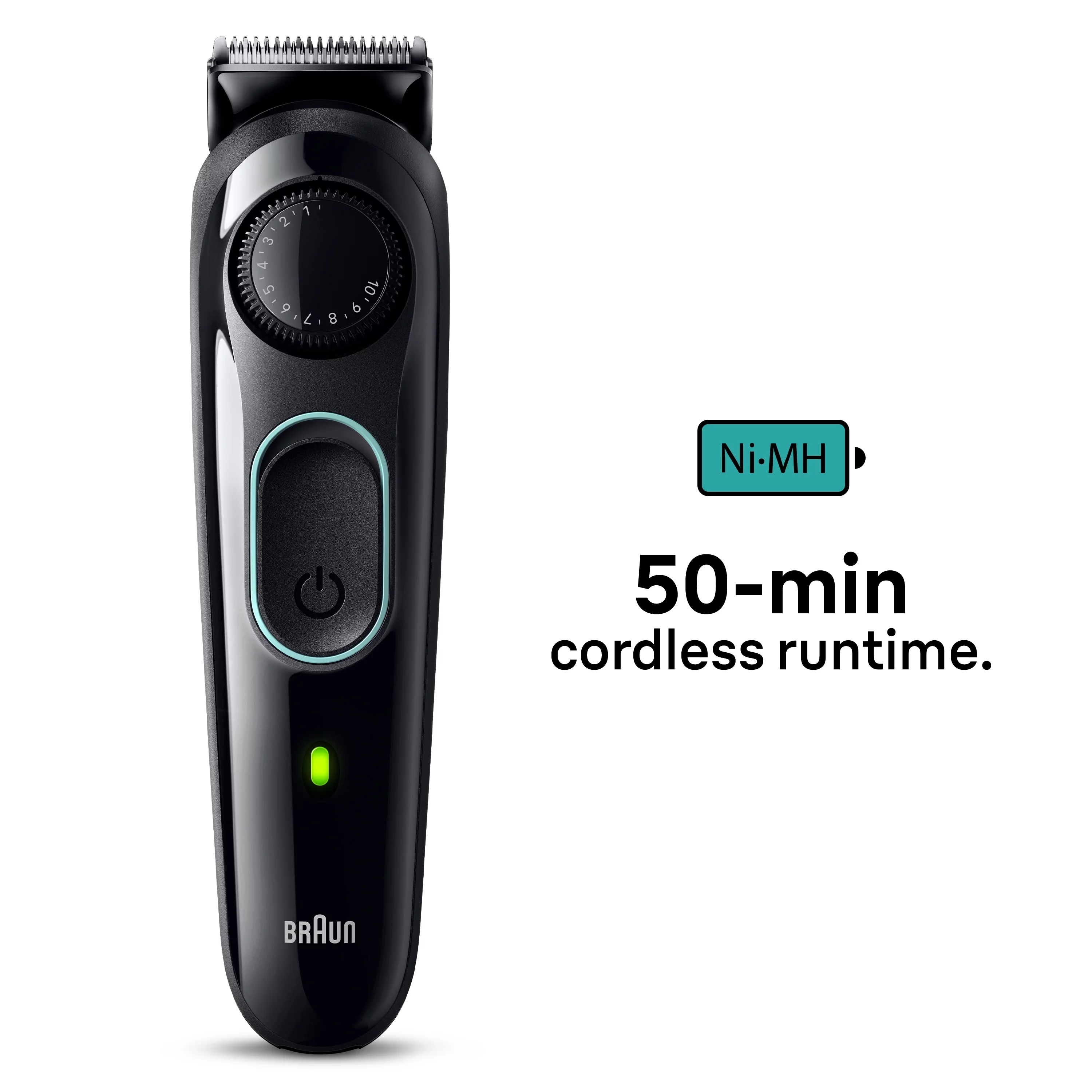 Braun All-in-One Style Kit Series 3 3430, 3-in-1 Electric Trimmer for Men, Black - Womvr