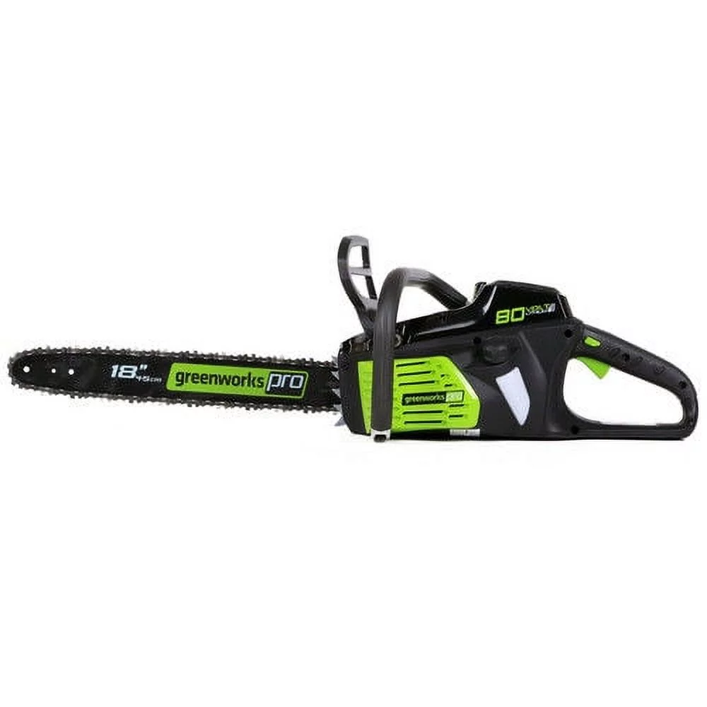Greenworks PRO 18-Inch 80V Cordless Chainsaw, Battery Not Included GCS80450 - Womvr