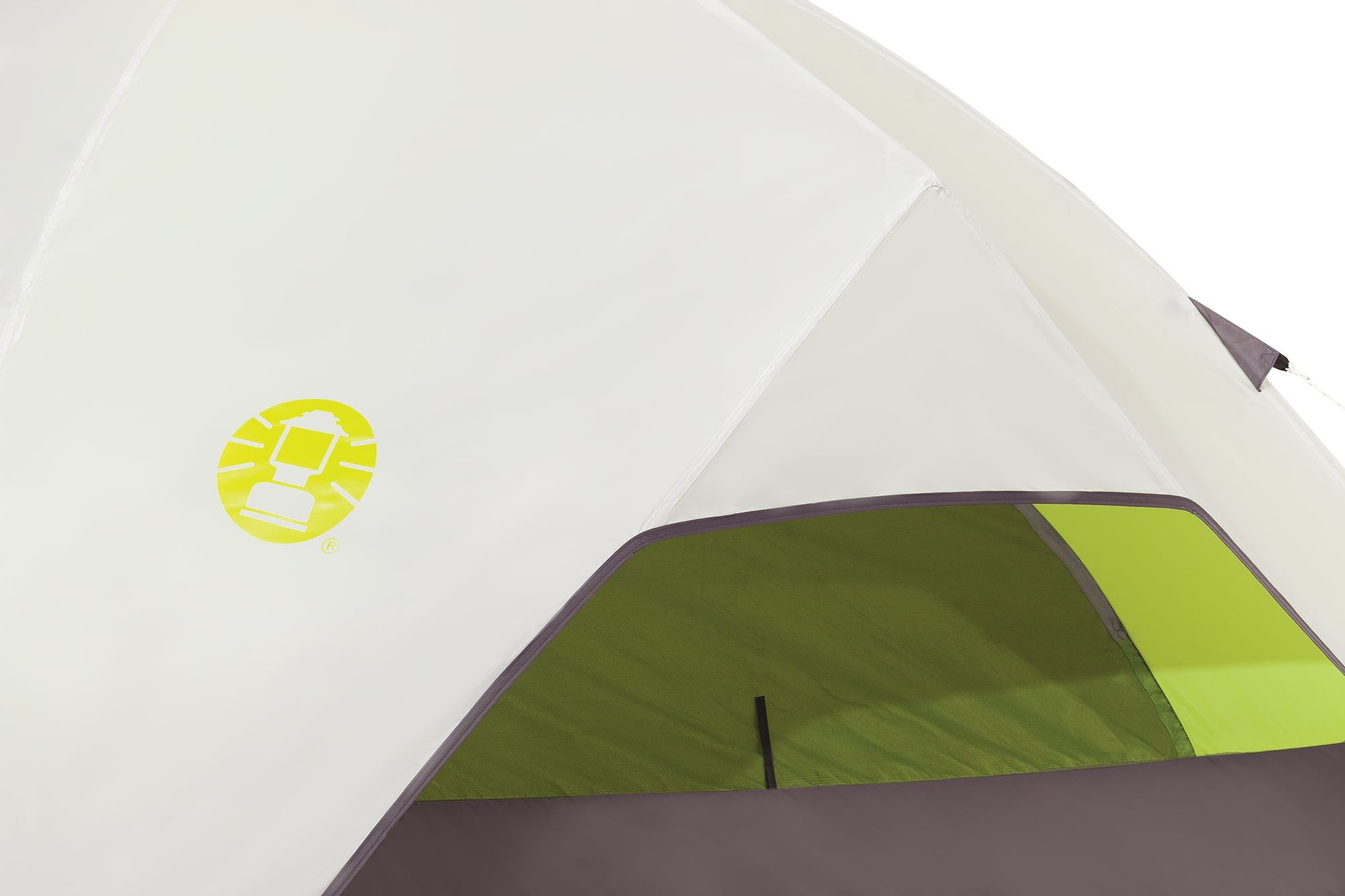 Coleman? 6-Person Steel Creek? Fast Pitch? Dome Camping Tent with Screen Room, Green - Womvr