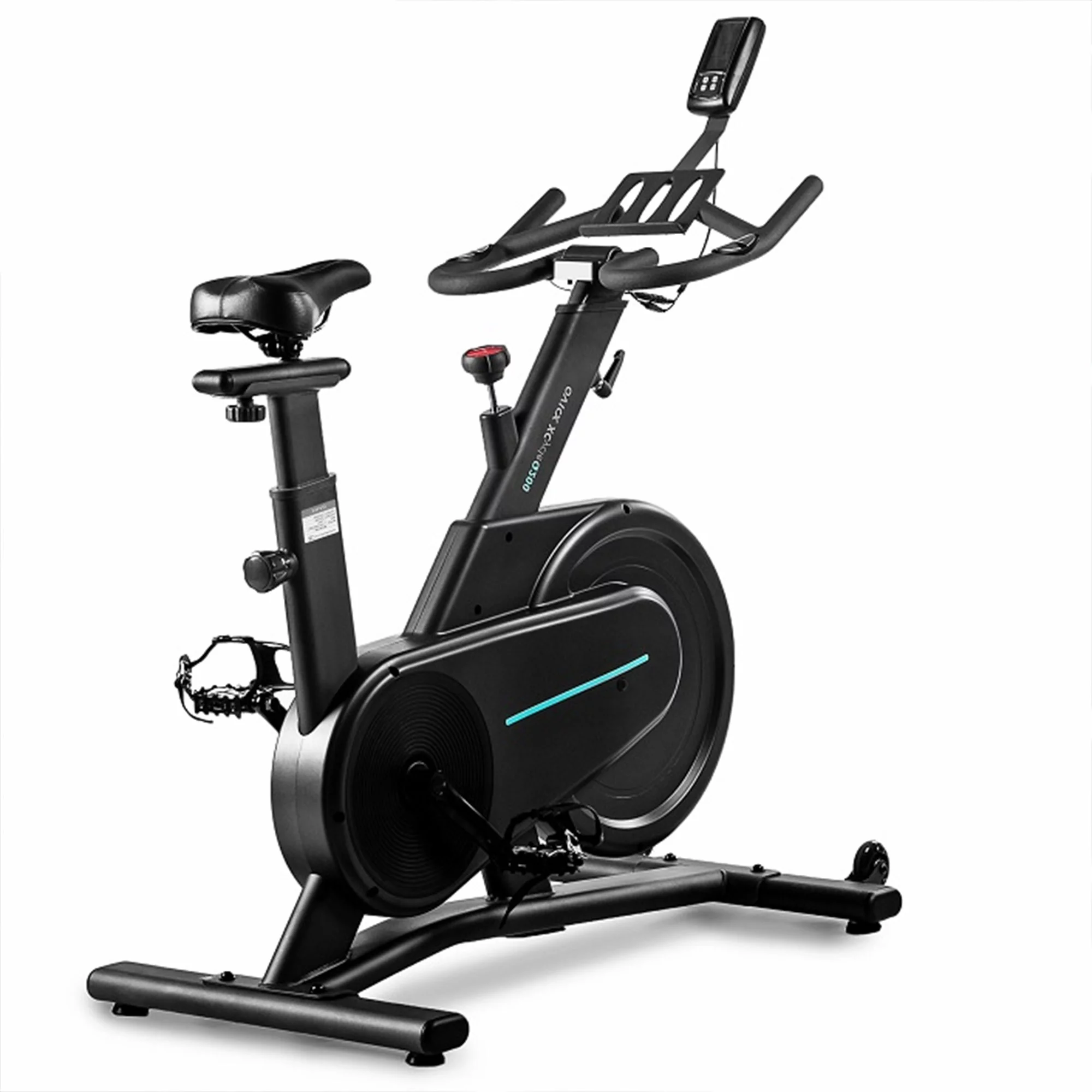 OVICX Home Workout Exercise Bike with Customizable Comfort and Digital LCD - Womvr