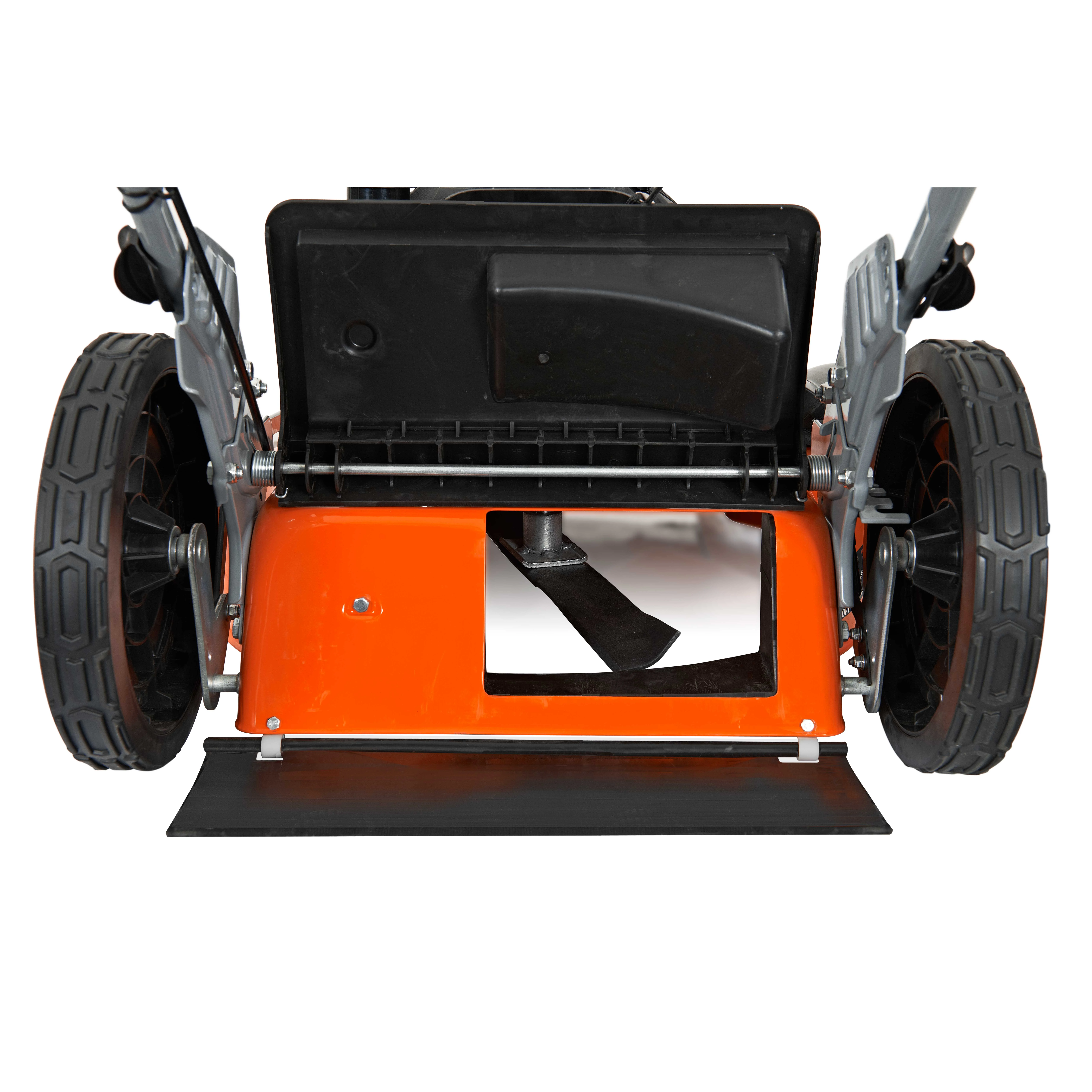 YARDMAX 21 in. 170cc 3-in-1 Gas Walk Behind Push Lawn Mower with High Rear Wheels - Womvr