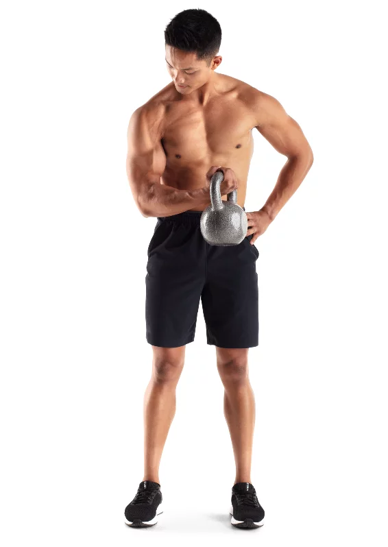 Weider, 30lb Cast Iron Hammertone Finish Kettlebell, Single - Womvr