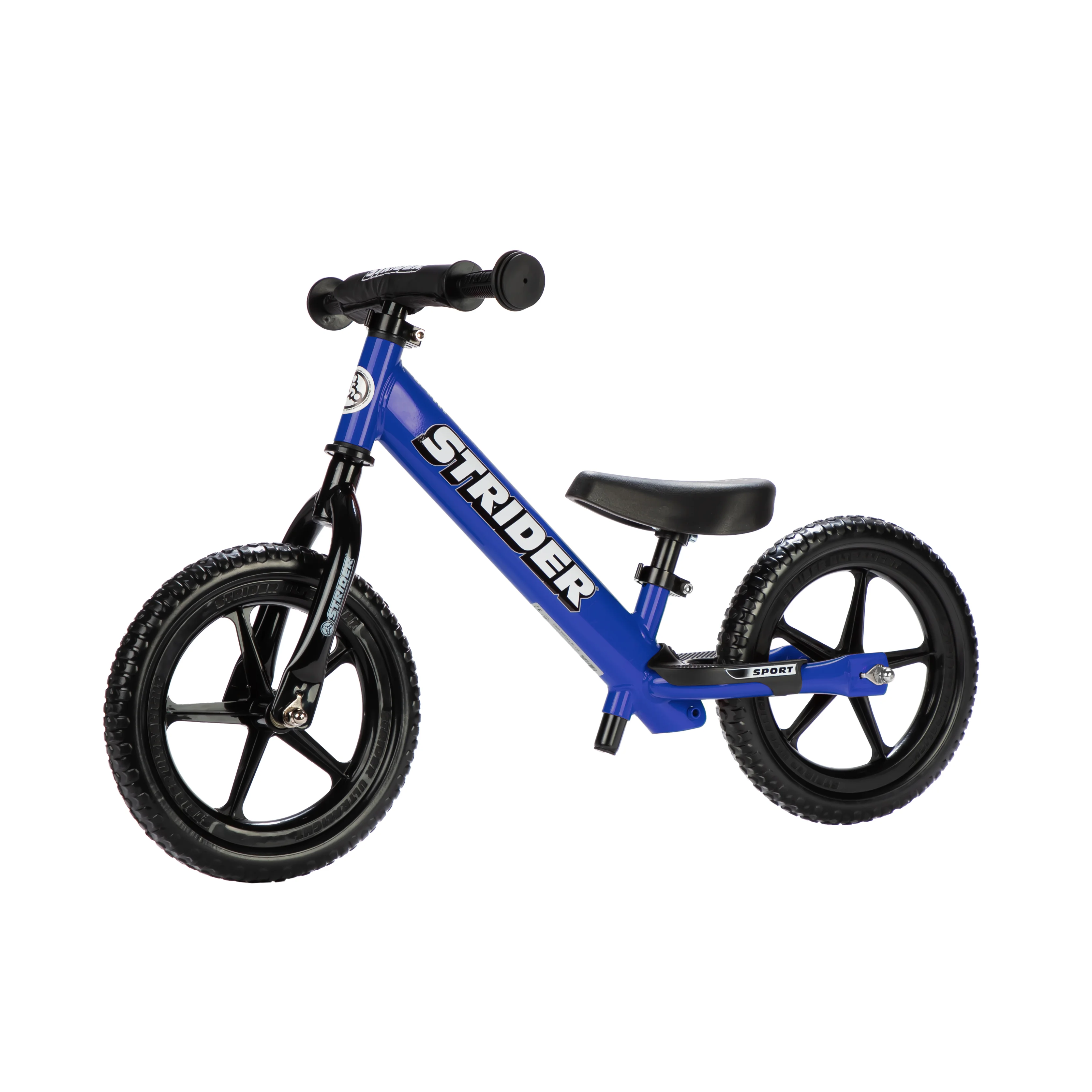 Strider - 12 Sport Balance Bike, Ages 18 Months to 5 Years - Blue - Womvr
