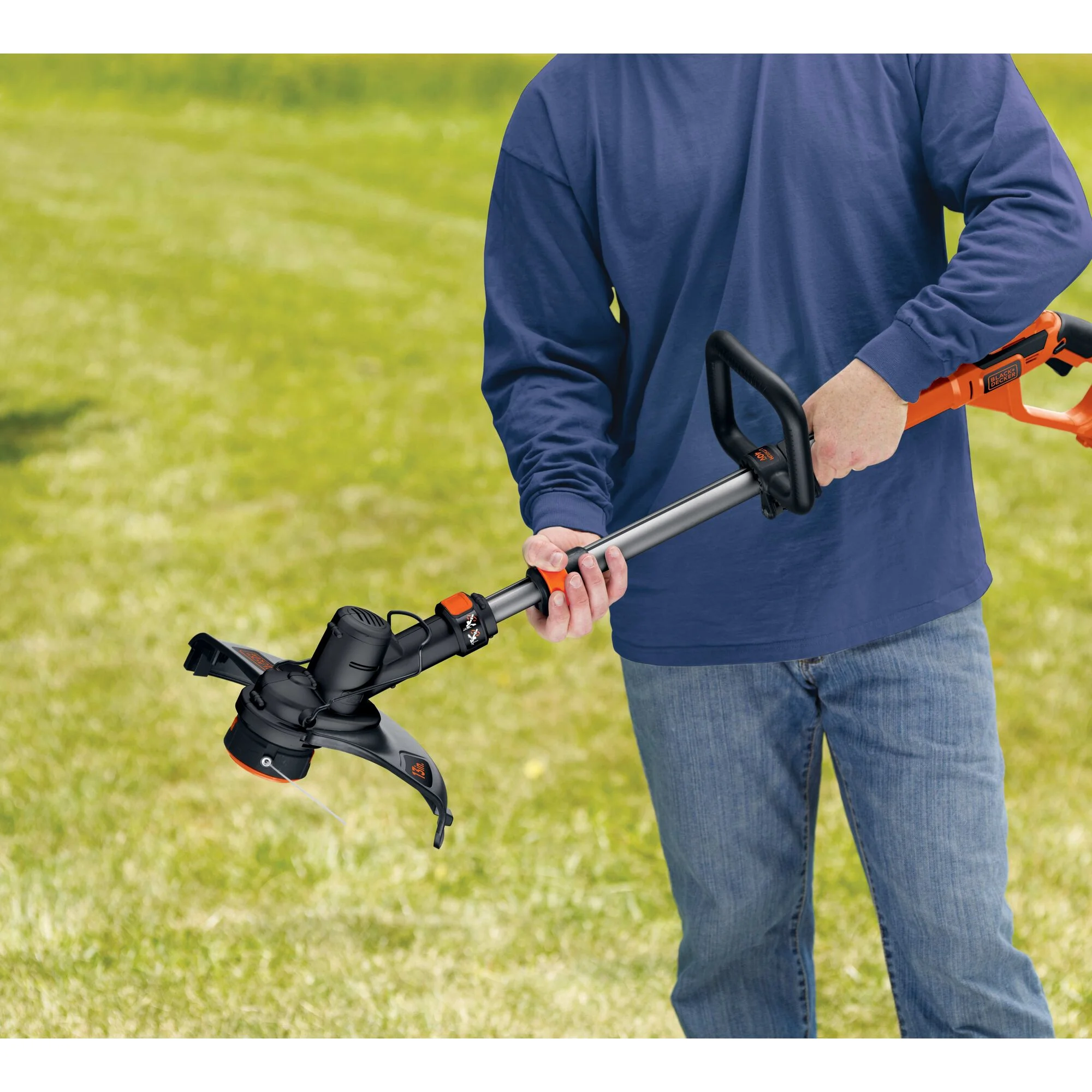 BLACK+DECKER LST136 40V MAX* Lithium High Performance String Trimmer with Power Command - Womvr