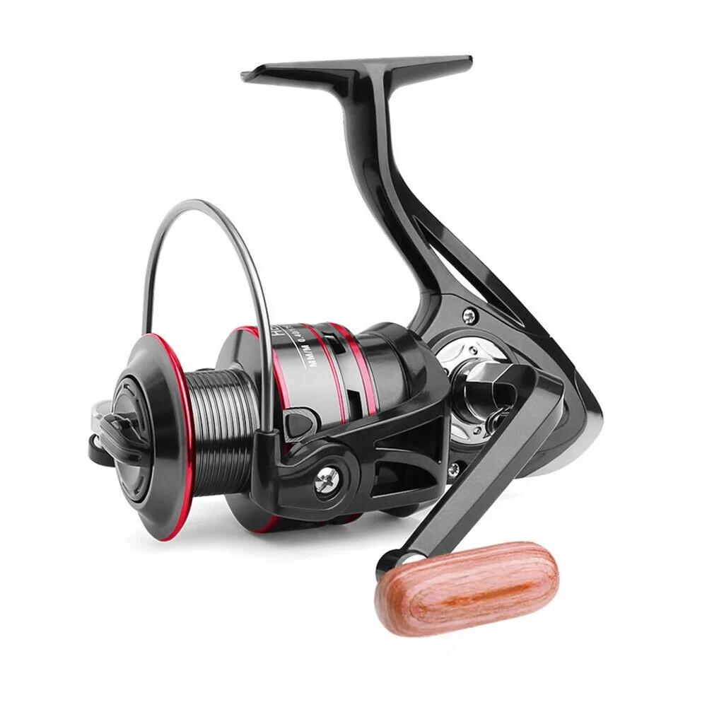 Heavy Duty Spinning Reel Saltwater Offshore Fishing Reel Max Drag 18lbs HB500-HB6000 - Womvr