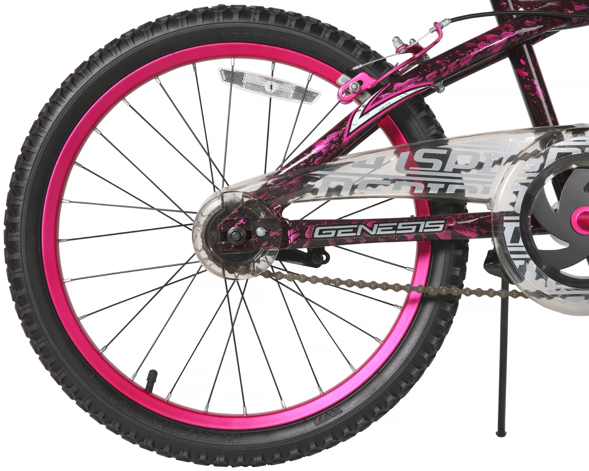 Dynacraft Genesis 20-Inch Girls BMX Bike For Age 7-14 Years - Womvr