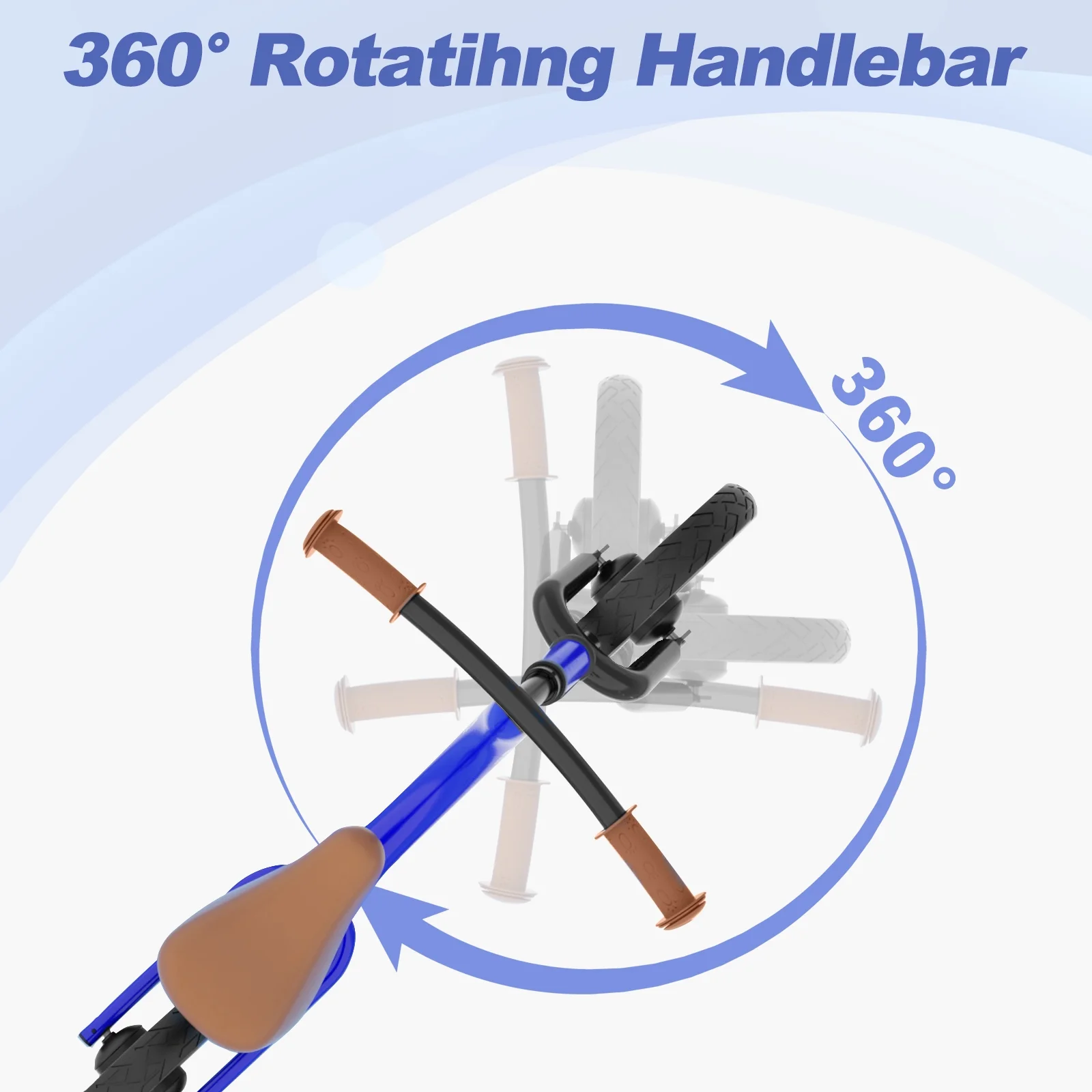 KORIMEFA Toddler Balance Bike - Lightweight Toddler Bike for 2, 3, 4, 5 Year Old Boys and Girls - No Pedal Bikes for Kids with Adjustable Handlebar and seat - Aluminium, EVA Tires - Training Bike - Womvr