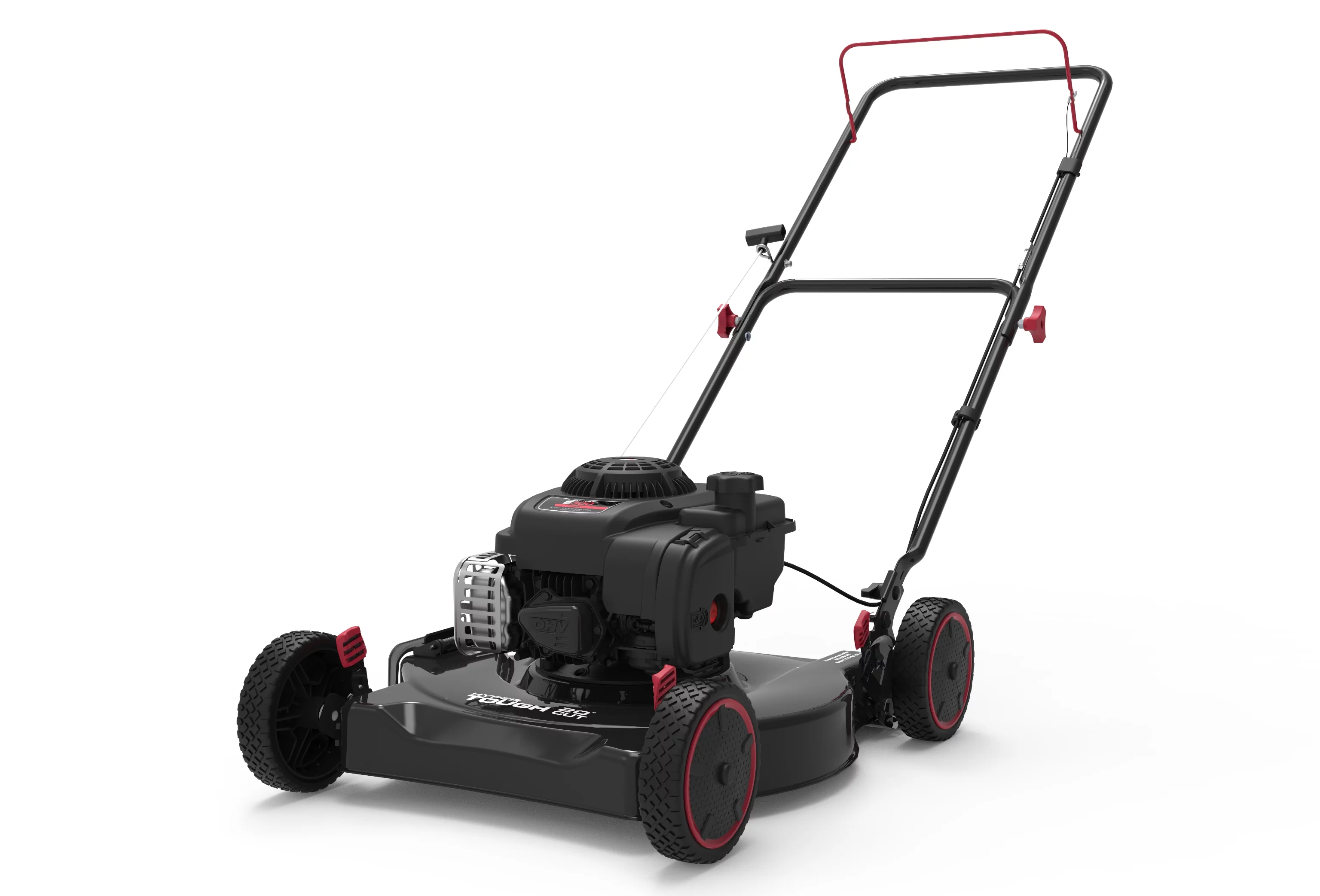 Hyper Tough 20-inch 125cc Gas Push Mower with Briggs & Stratton Engine - Womvr