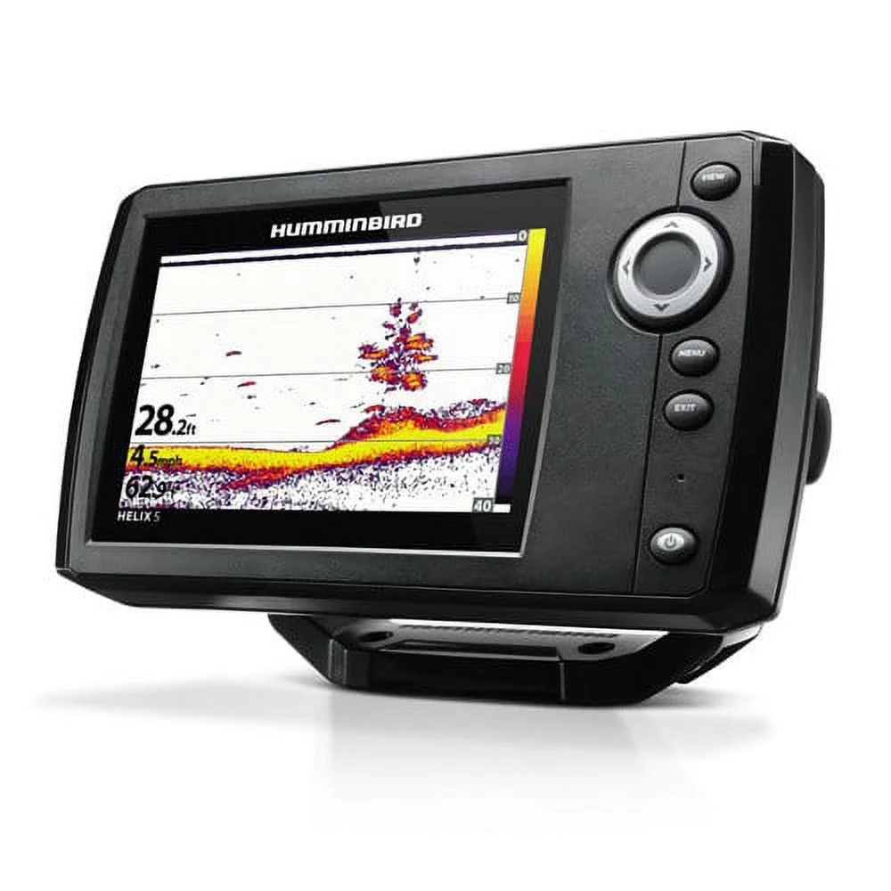 Humminbird Helix 5 DI G2 DualBeam sonar Plus Fishfinder w/ Transducer 410200-1 - Womvr
