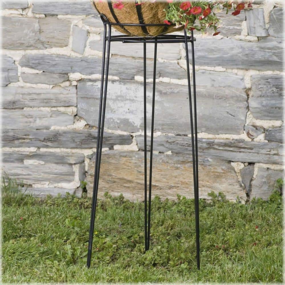 Gilbert and Bennett 30 in. Black Basic Steel Plant Stand S1030-B - Womvr