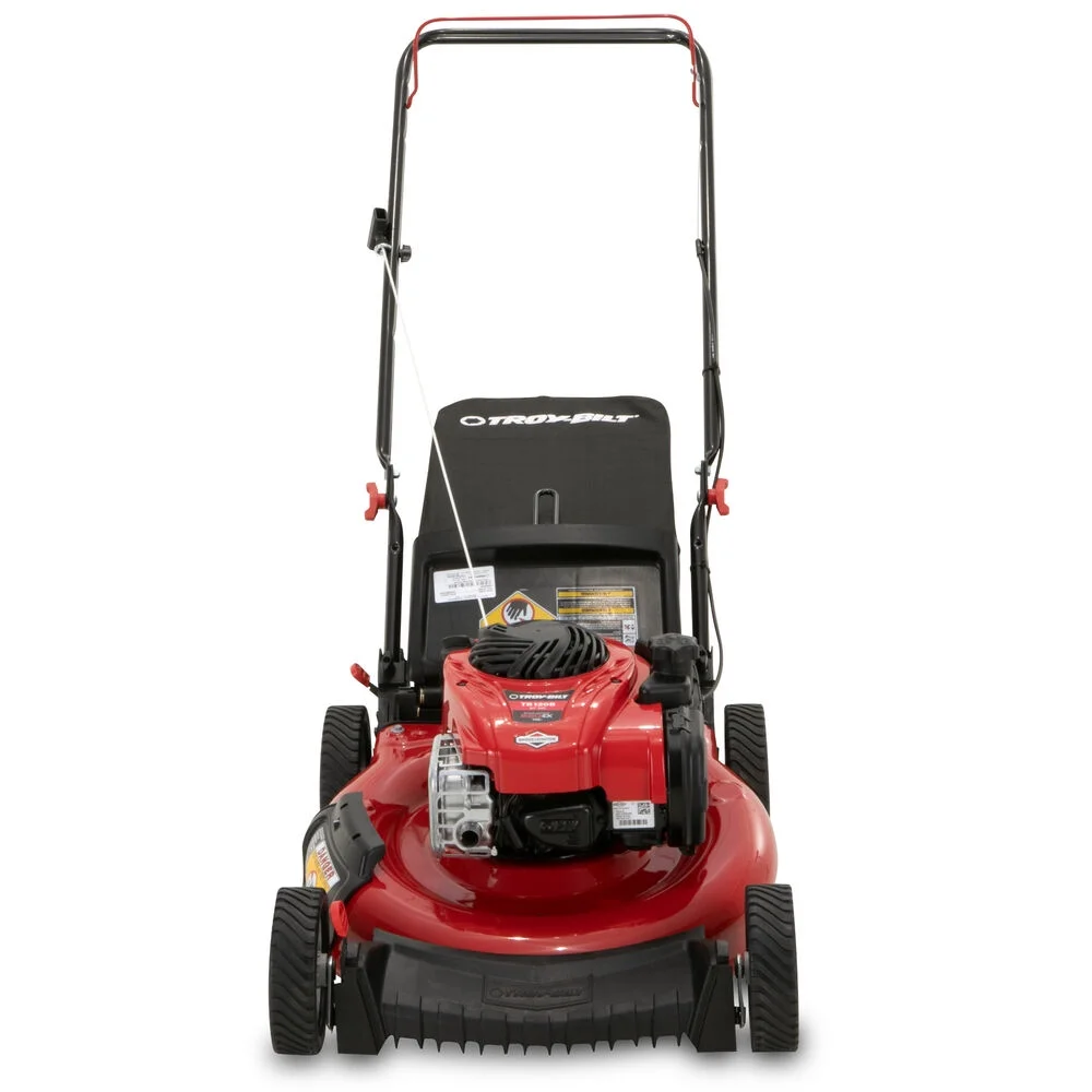 Troy-Bilt TB120B Walk Behind Push Mower 21 in. with 3-in-1 Cutting Triaction Cutting System - Womvr